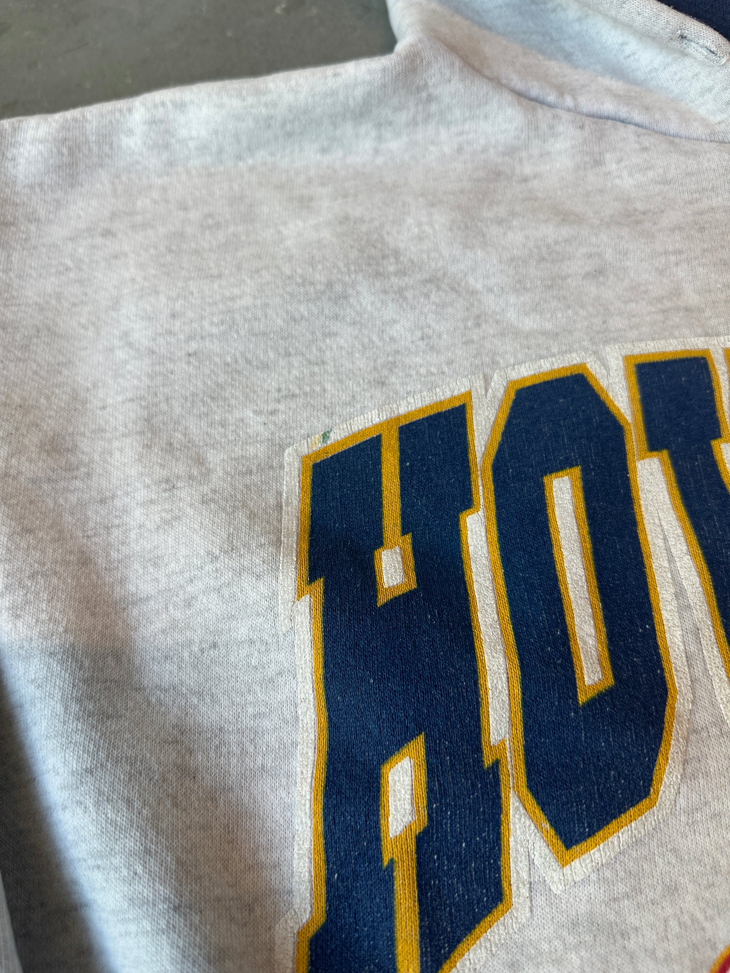 90’s Howard University Bison HU Spellout & Seal Vintage HBCU Hoodie (XL)