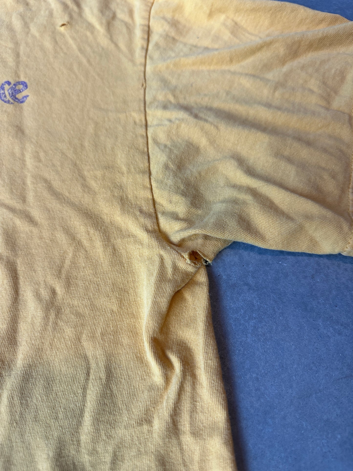 2002 The Jimi Hendrix Experience Heavily Distressed Zion Rootswear Faded Vintage Music Tee (Large)