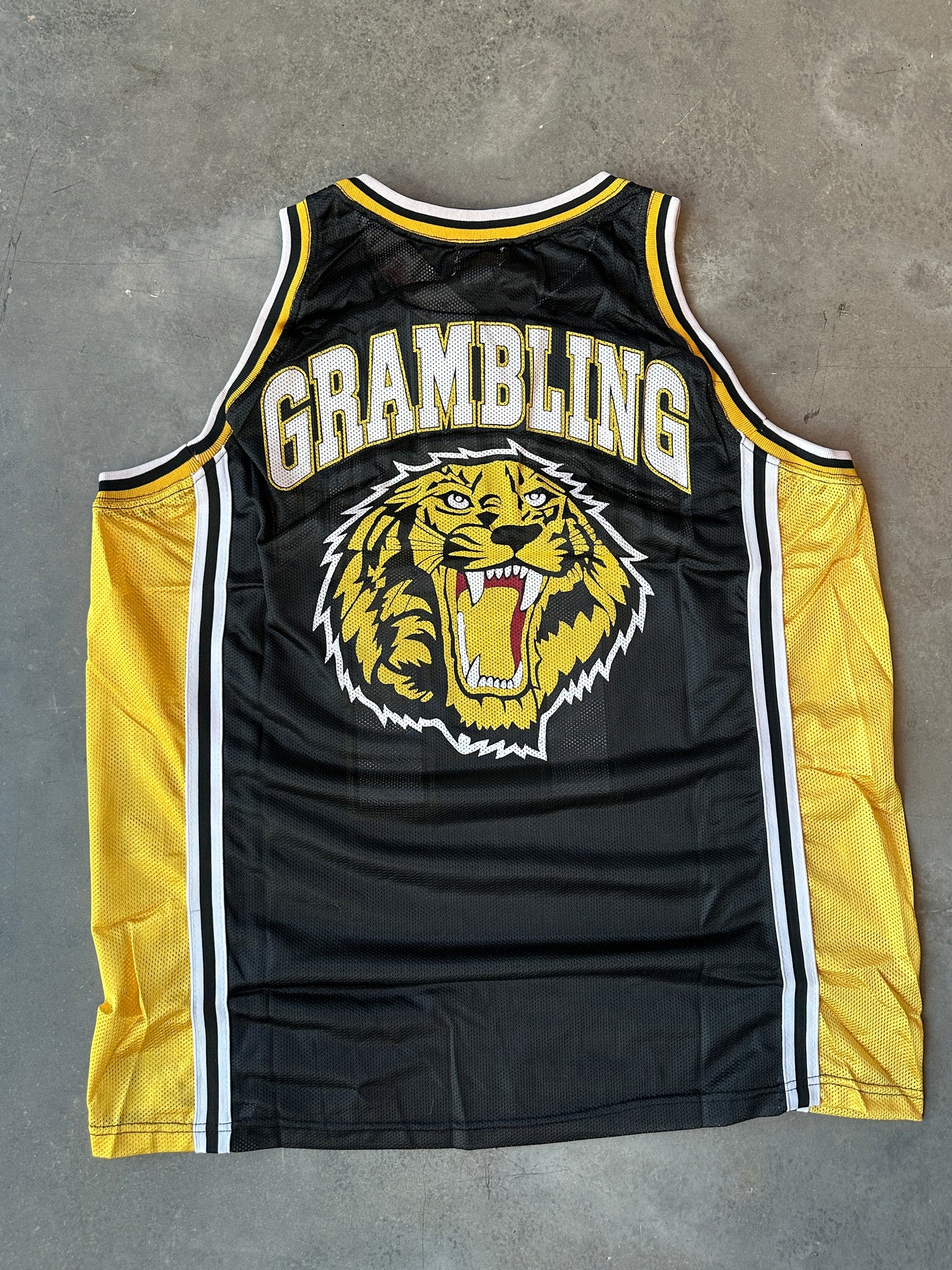 90's Grambling State University Tigers GSU Vintage HBCU College Basketball Jersey (Brand New-XXL)