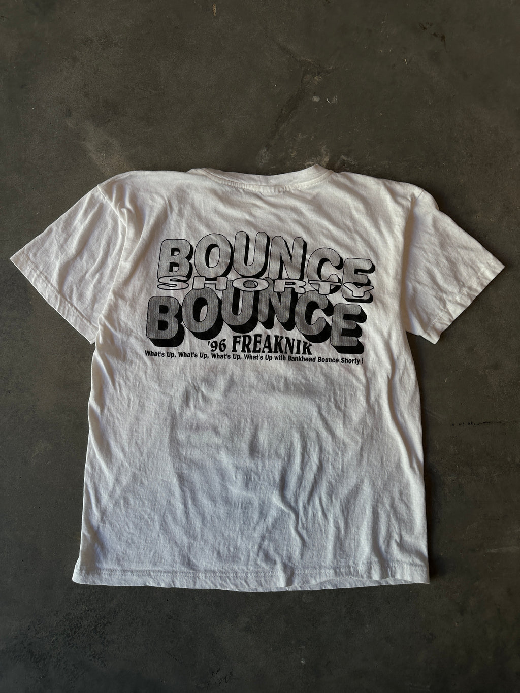 1996 Freaknik Atlanta Georgia Hotlanta Beat Go On Hip Hop RARE Vintage Tee (Medium)
