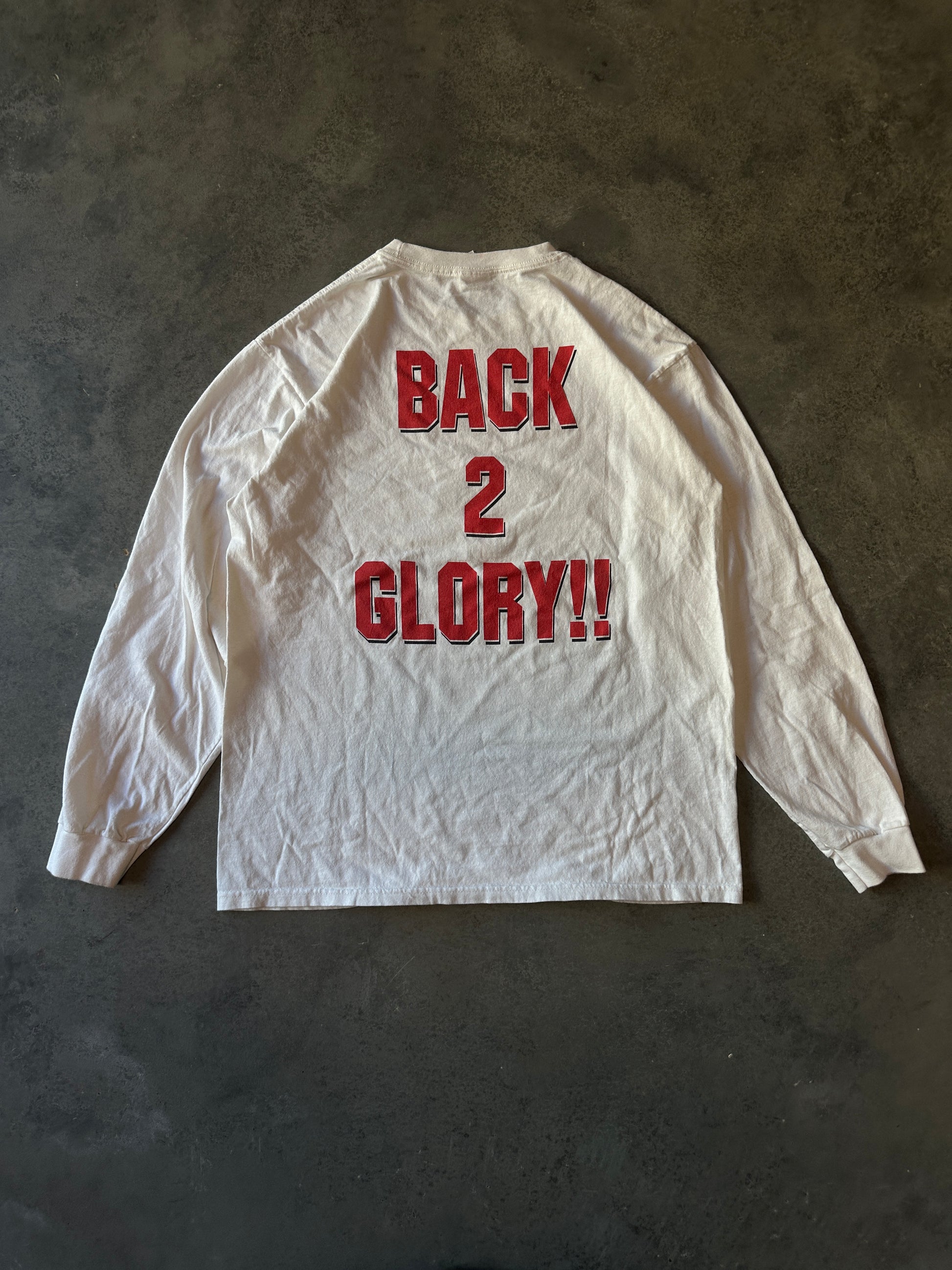 00's Winston-Salem State University WSSU Back 2 Glory Long Sleeve Vintage Shirt (XL)