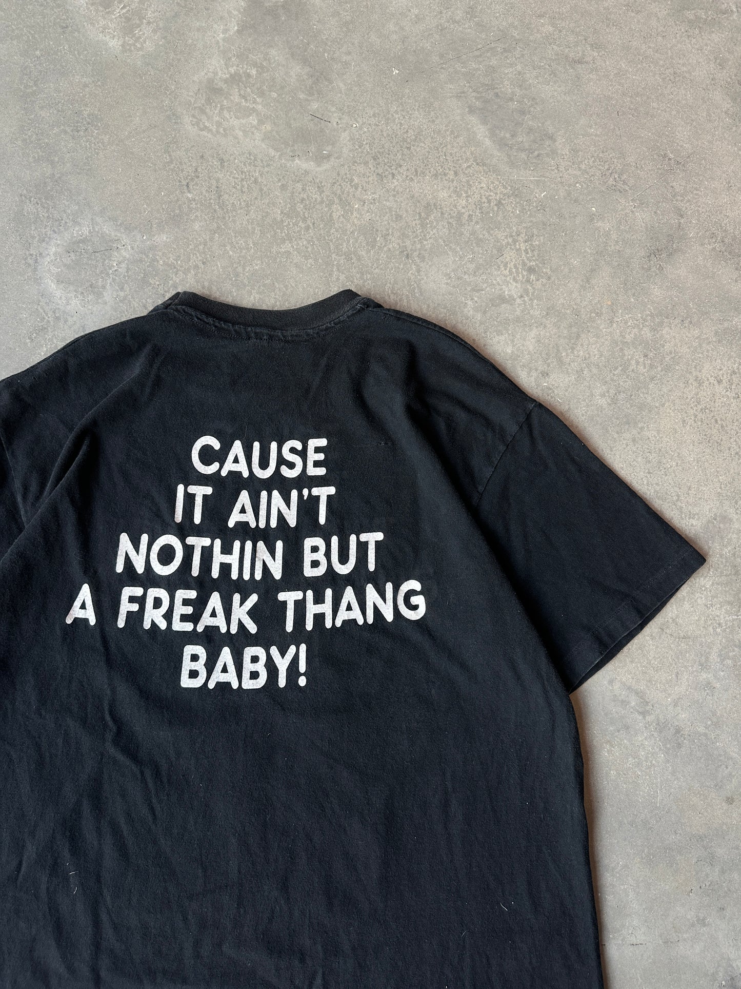 1994 Magic City Atlanta Freaknic “It’s a Freak Show!” Text Vintage Tee (XL)