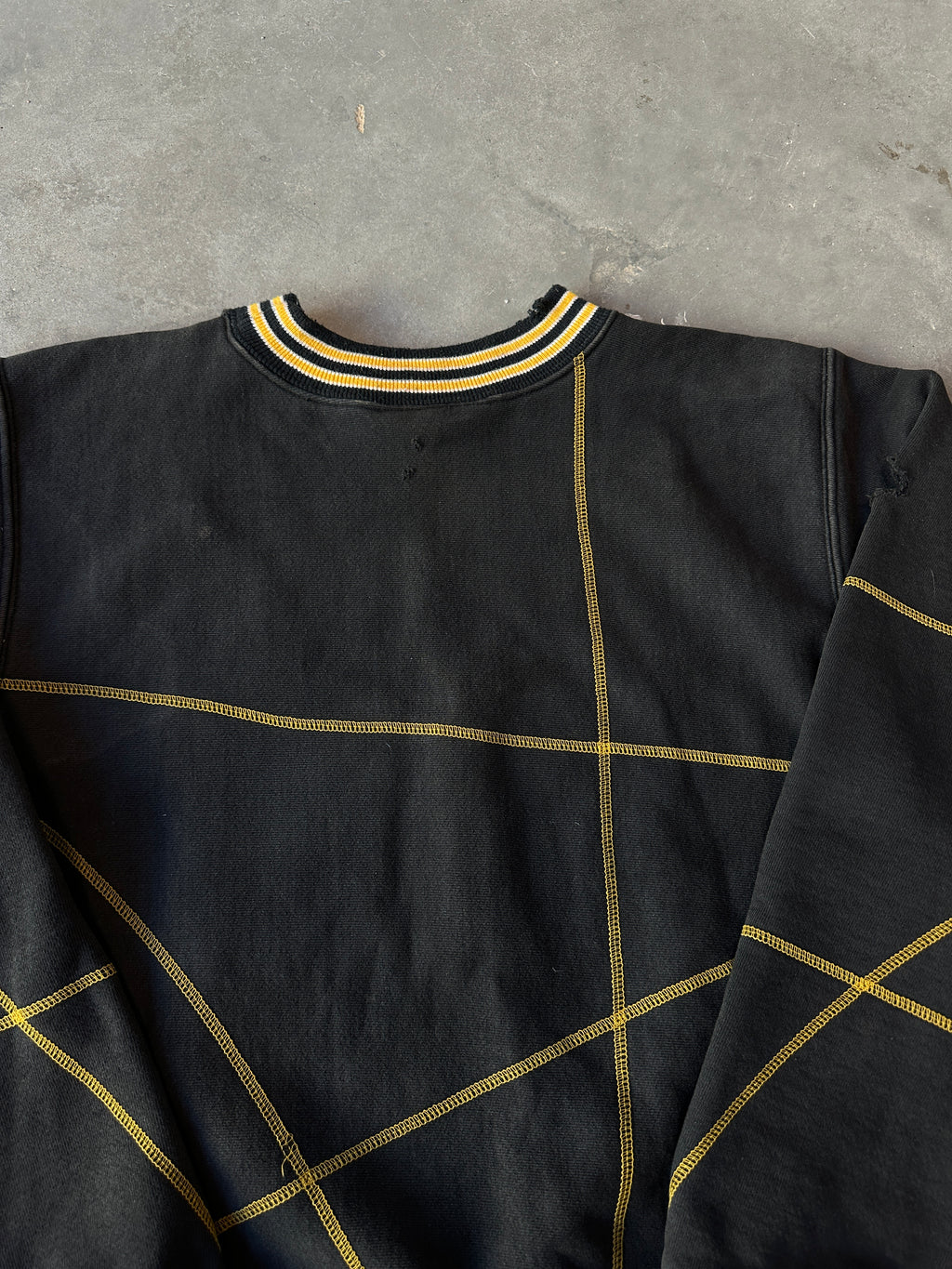 90's Grambling State University GSU African American College Alliance AACA Style Heavyweight Crewneck  Sweatshirt (XXL)