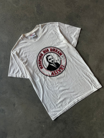 90’s NAACP “Keeping His Dream Alive’’ Martin Luther King Jr. MLK Vintage Tee (Slim Large)