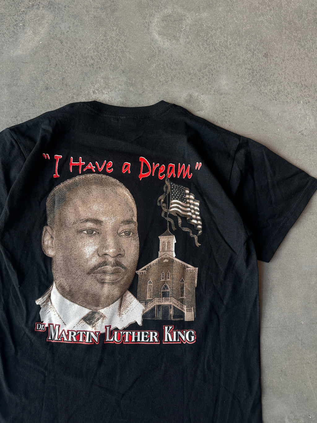 2008 Barack Obama & Dr.Martin Luther King Jr. Dream Vintage Tee - Deadstock (Medium)