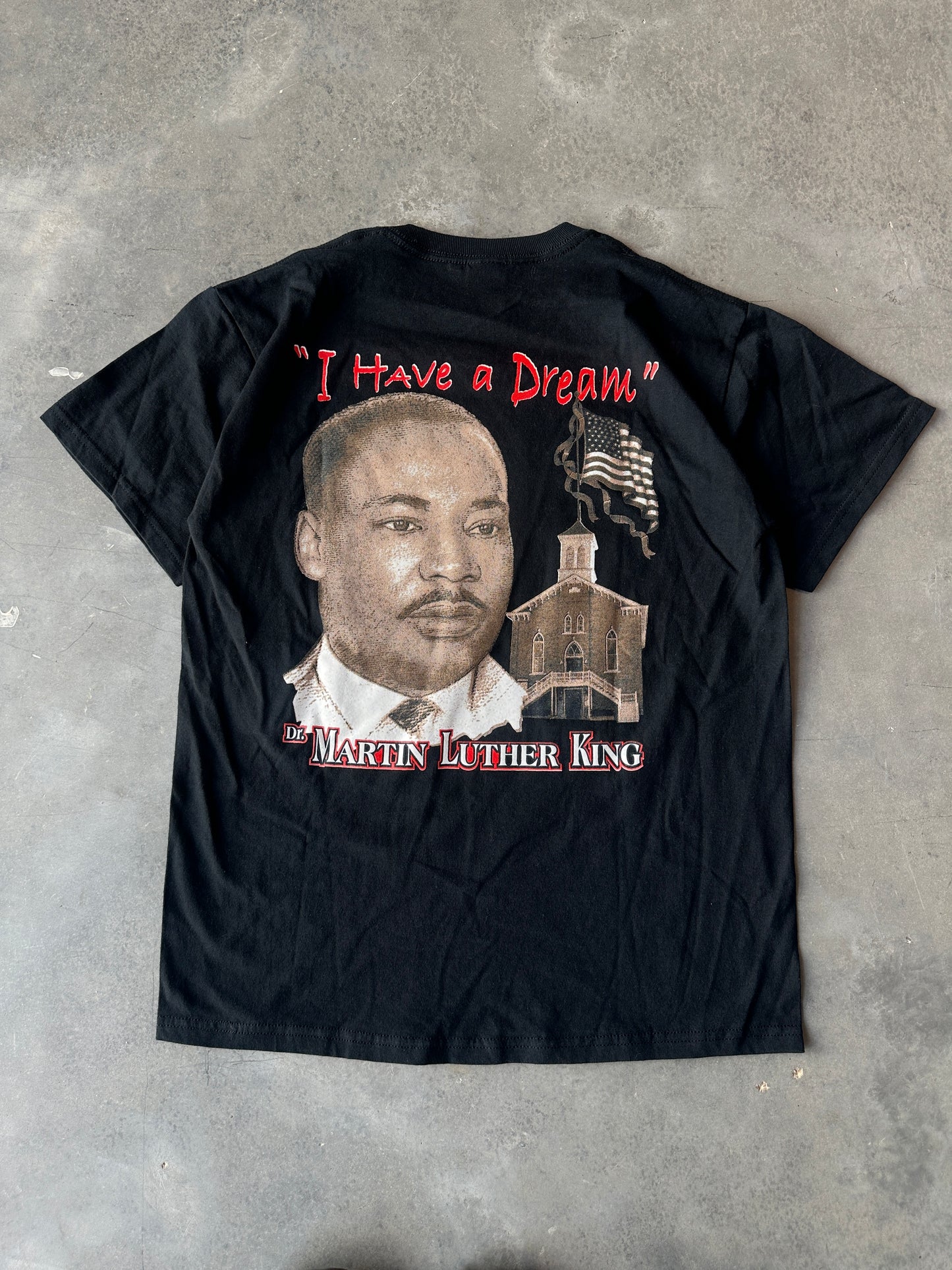 2008 Barack Obama & Dr.Martin Luther King Jr. Dream Vintage Tee - Deadstock (Medium)