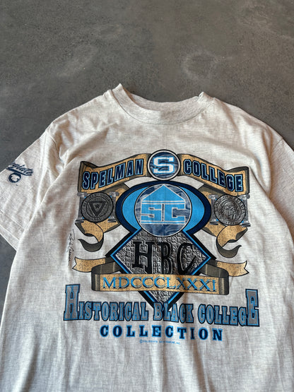 90’s Spelman College HBCU Rare Spellout Vintage Tee (Large)