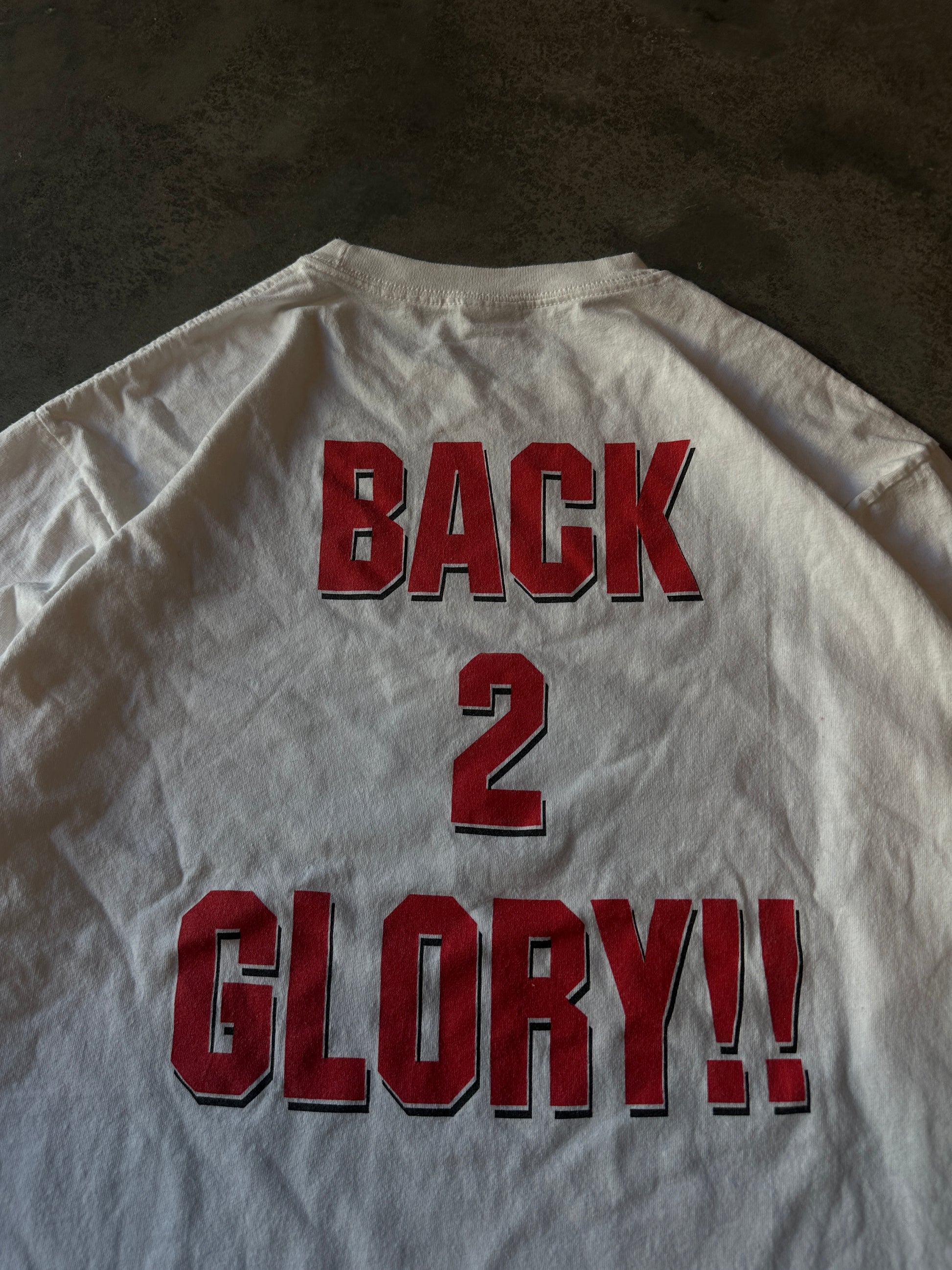 00's Winston-Salem State University WSSU Back 2 Glory Long Sleeve Vintage Shirt (XL)