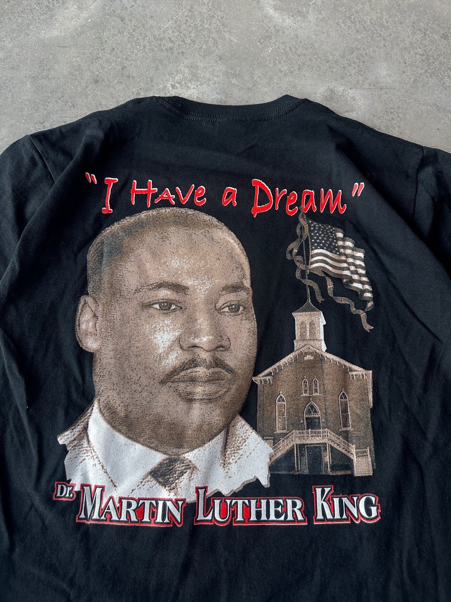 2008 Barack Obama & Dr.Martin Luther King Jr. Dream Vintage Tee - Deadstock (Medium)