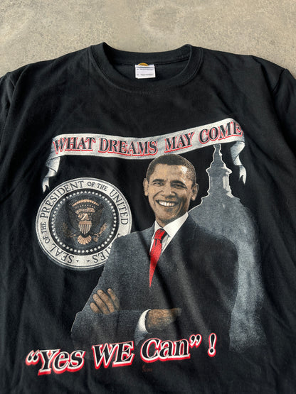 2008 Barack Obama & Dr.Martin Luther King Jr. Dream Vintage Tee - Deadstock (Medium)