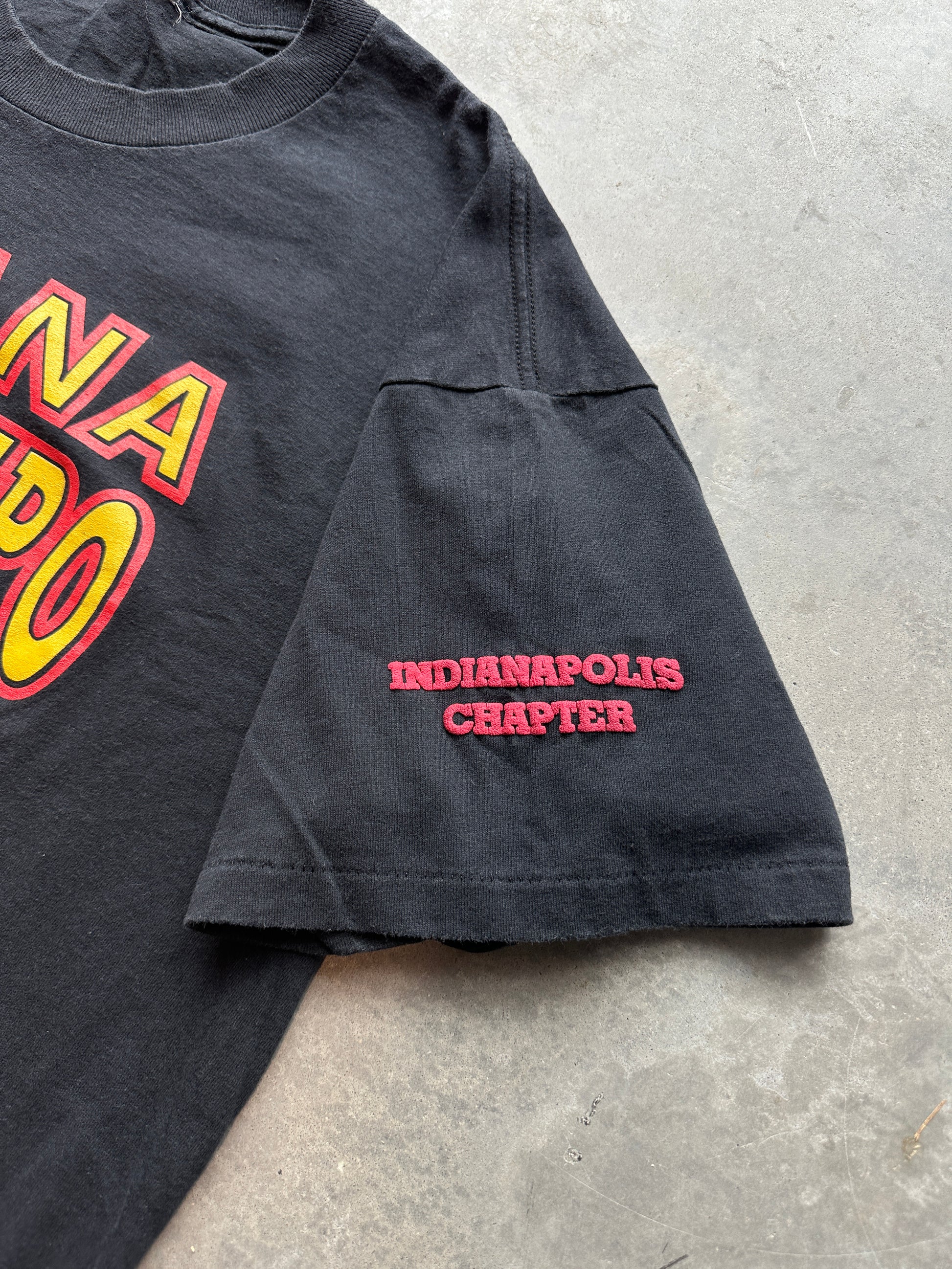 90's Indiana Black Expo "Working Together Works" 25th Anniversary Vintage Logo Tee (XL)