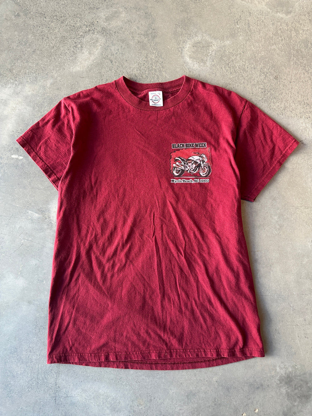 2003 Black Bike Week Myrtle Beach Vintage Tee (Large)