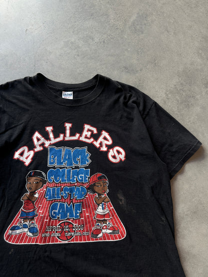 2005 Black College All-Star Basketball Game Ballers HBCU Vintage Tee (Large)