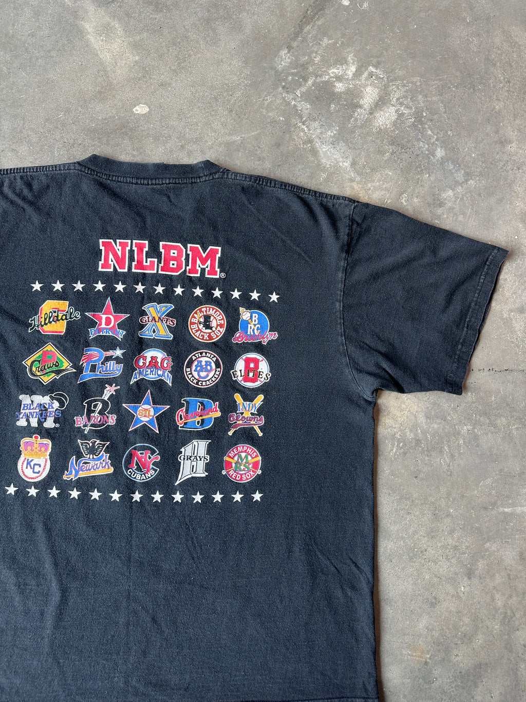 00’s Negro Leagues Baseball Museum Discover Greatness Negro League Teams Vintage Tee (XXL)