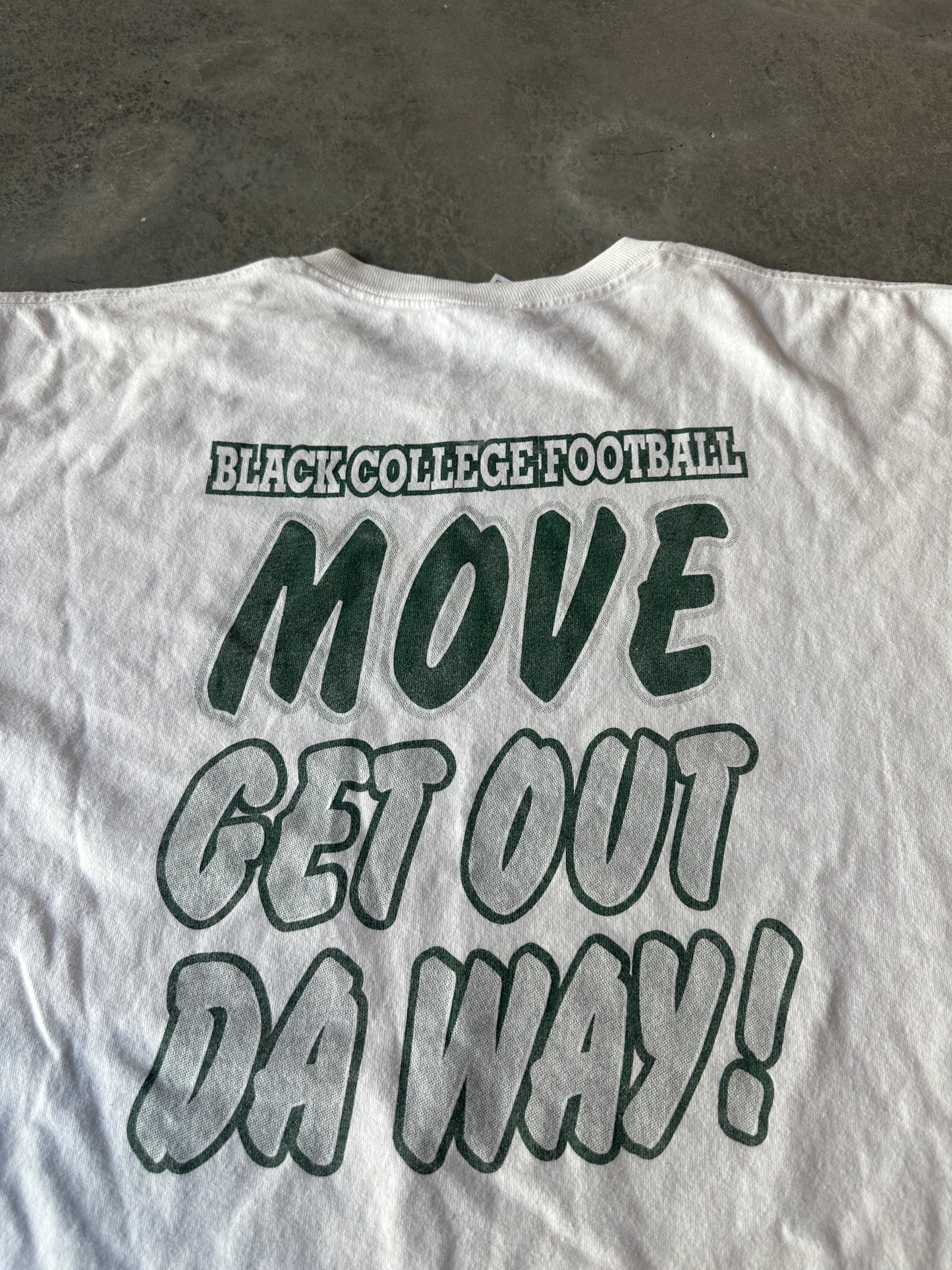 2005 Florida A&M FAMU vs. Hampton University HBCU Football Fat Albert Matchup Vintage Tee (XL)