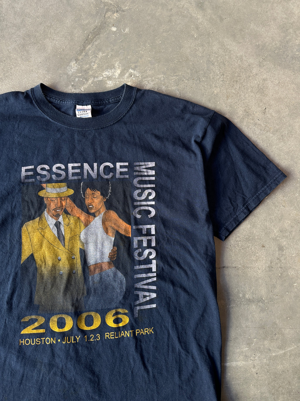 2006 Essence Music Festival Houston Texas Mary J. Blige, New Edition, Maze & More Vintage Music Tee (XL)