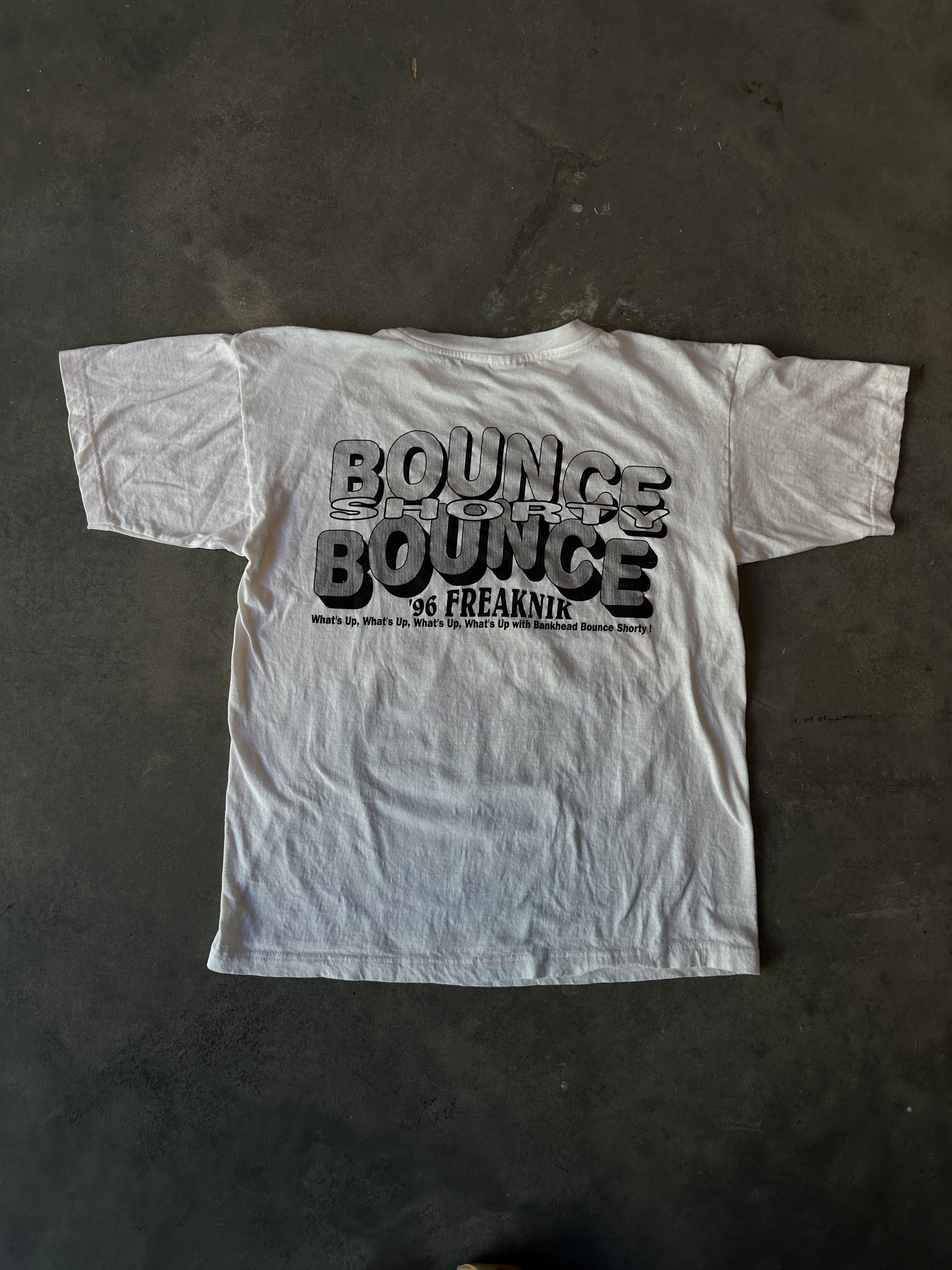 1996 Freaknik Atlanta Georgia Hotlanta Beat Go On Hip Hop RARE Vintage Tee (Medium)