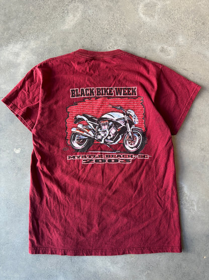 2003 Black Bike Week Myrtle Beach Vintage Tee (Large)