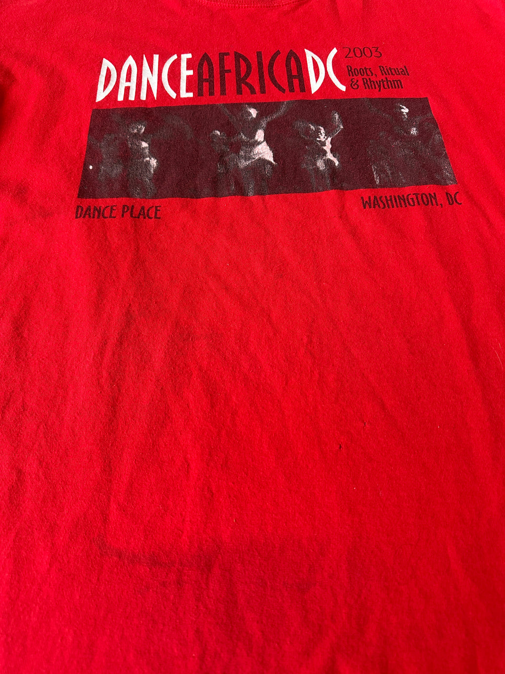 2003 Dance Africa Washington D.C. Roots Ritual & Rhythm Vintage Dance Tee (Large)