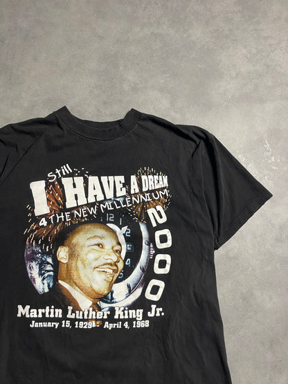 2000 Martin Luther King MLK I Have a Dream Millennium Vintage Rap Style Tee (XL)