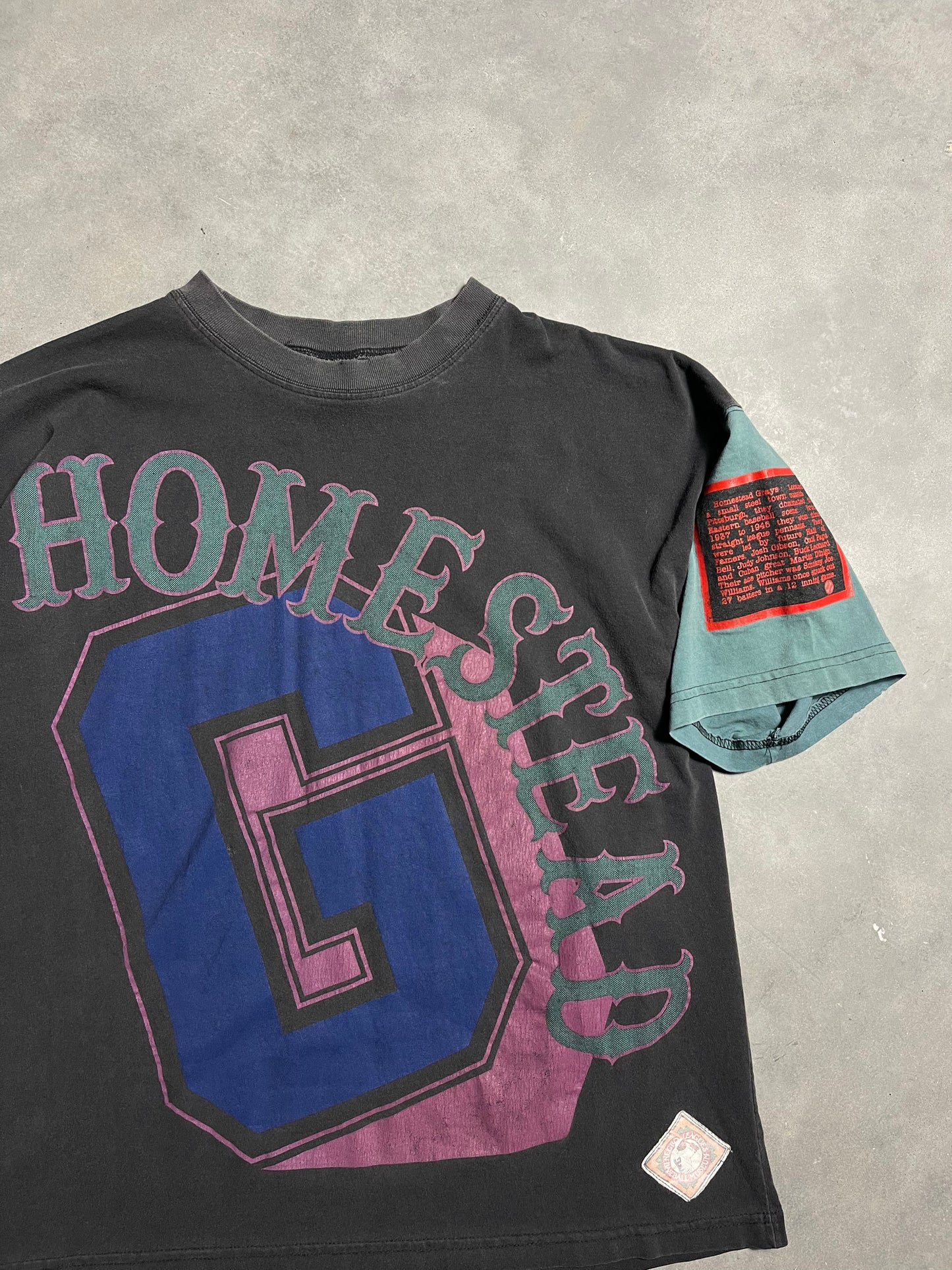 90’s Homestead Grays Vintage Negro League Baseball Vintage Tee (Large)