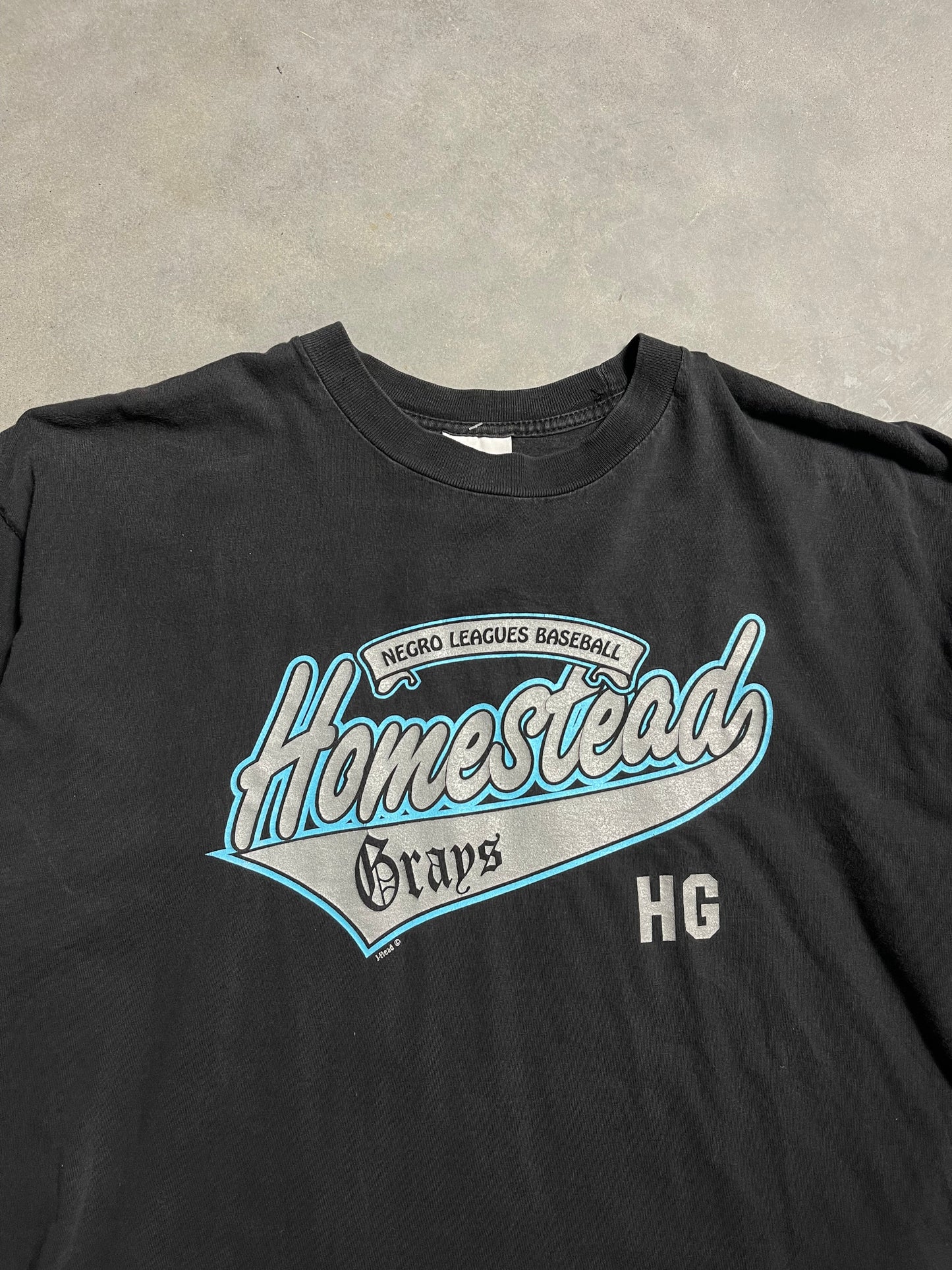 90’s Homestead Grays Vintage Negro League Baseball Tee (Large)