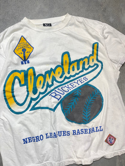 90’s Cleveland Buckeyes Vintage Negro League Baseball League Tee (XL)