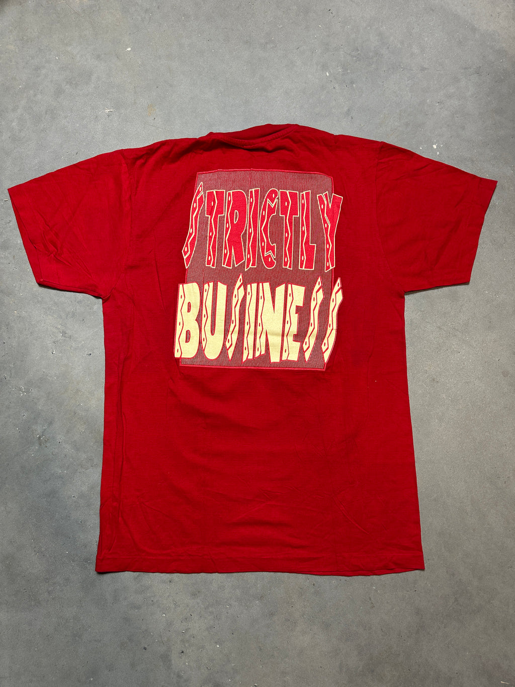 90's Delta Sigma Theta Strictly Business Divine Nine Redz Vintage Tee (Large)