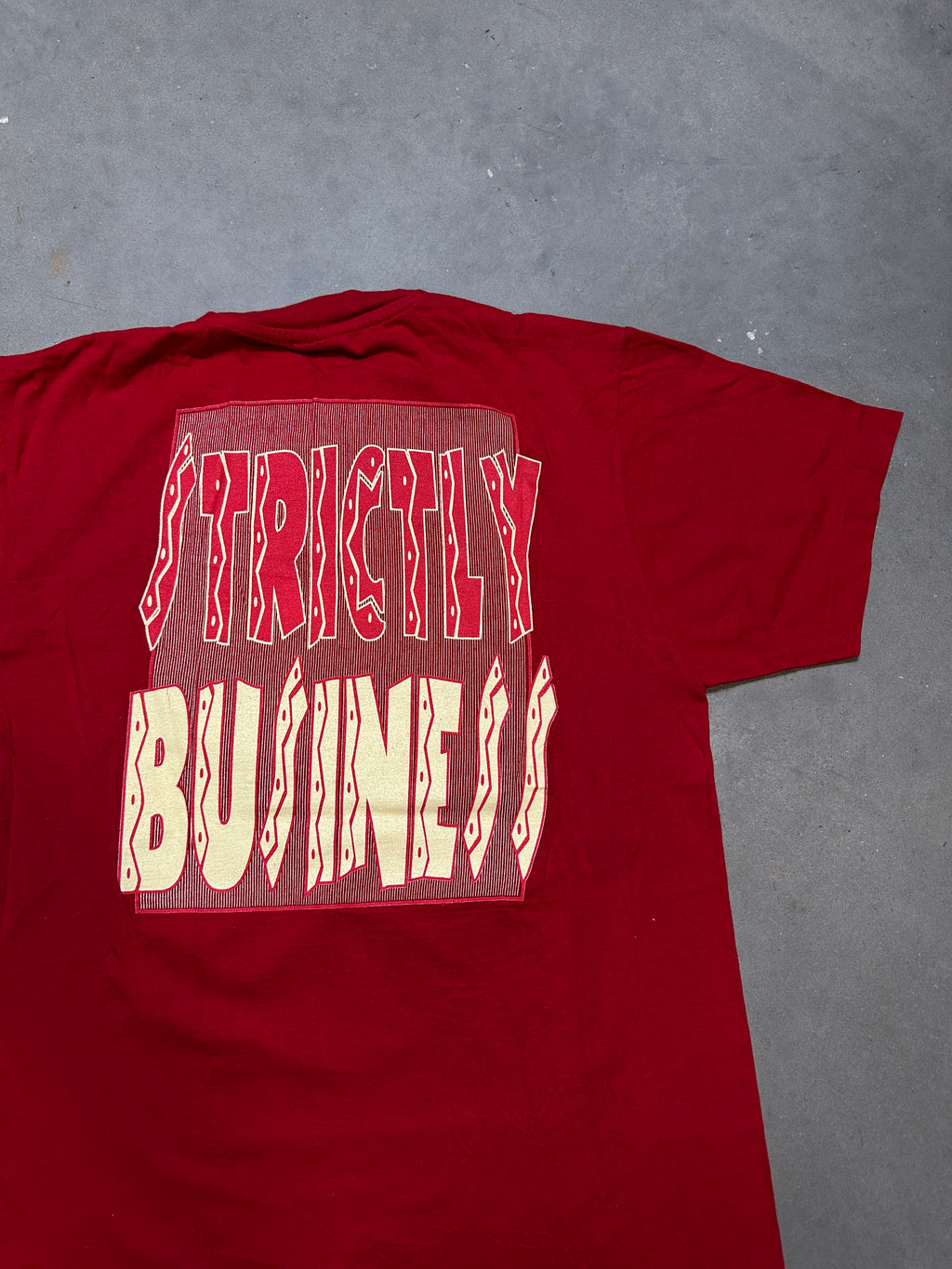 90's Delta Sigma Theta Strictly Business Divine Nine Redz Vintage Tee (Large)