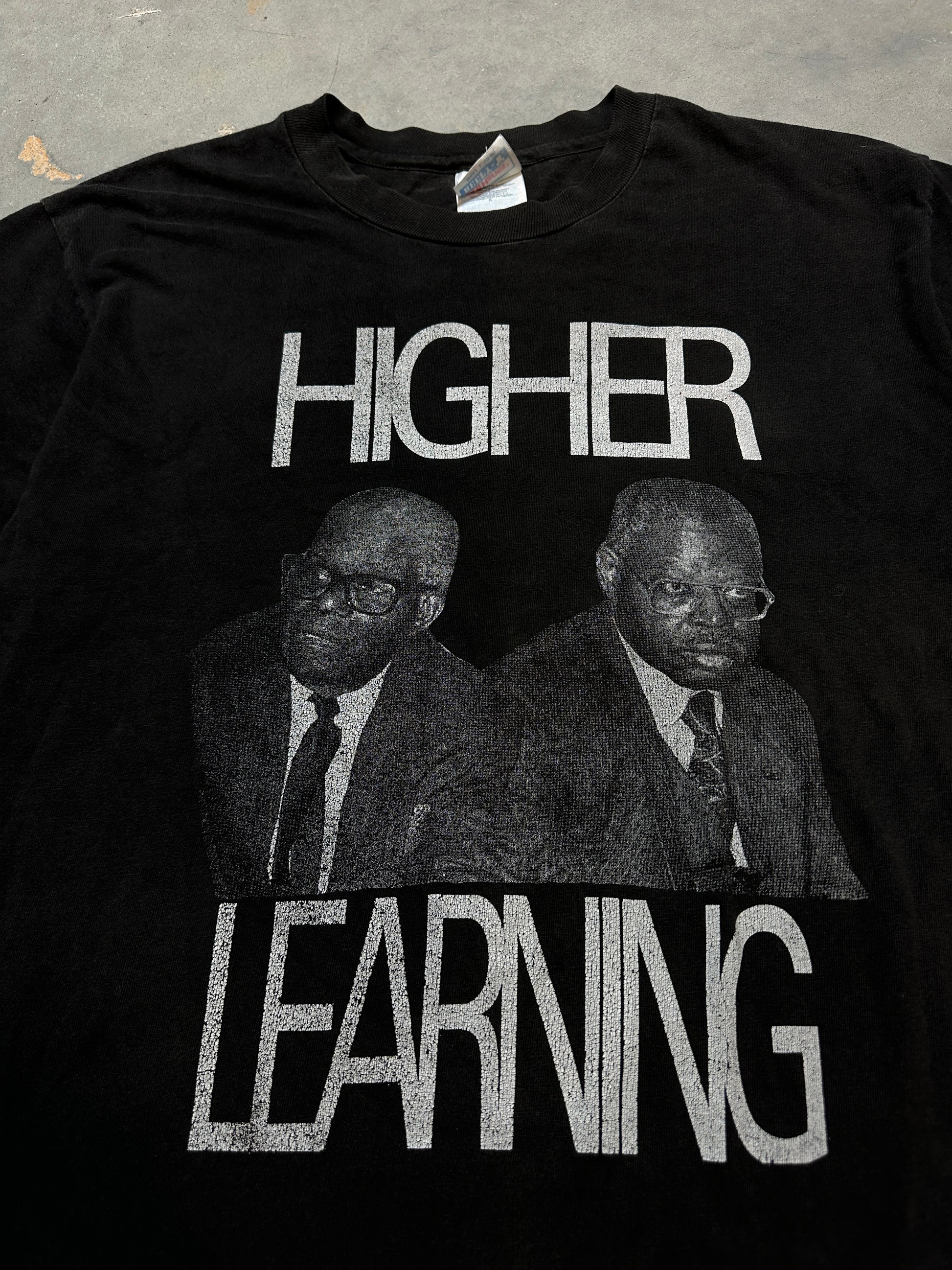 90's Higher Learning Dr.John Henrik Clarke Prominent Pan-African Historian Vintage Black History Tee (Large)
