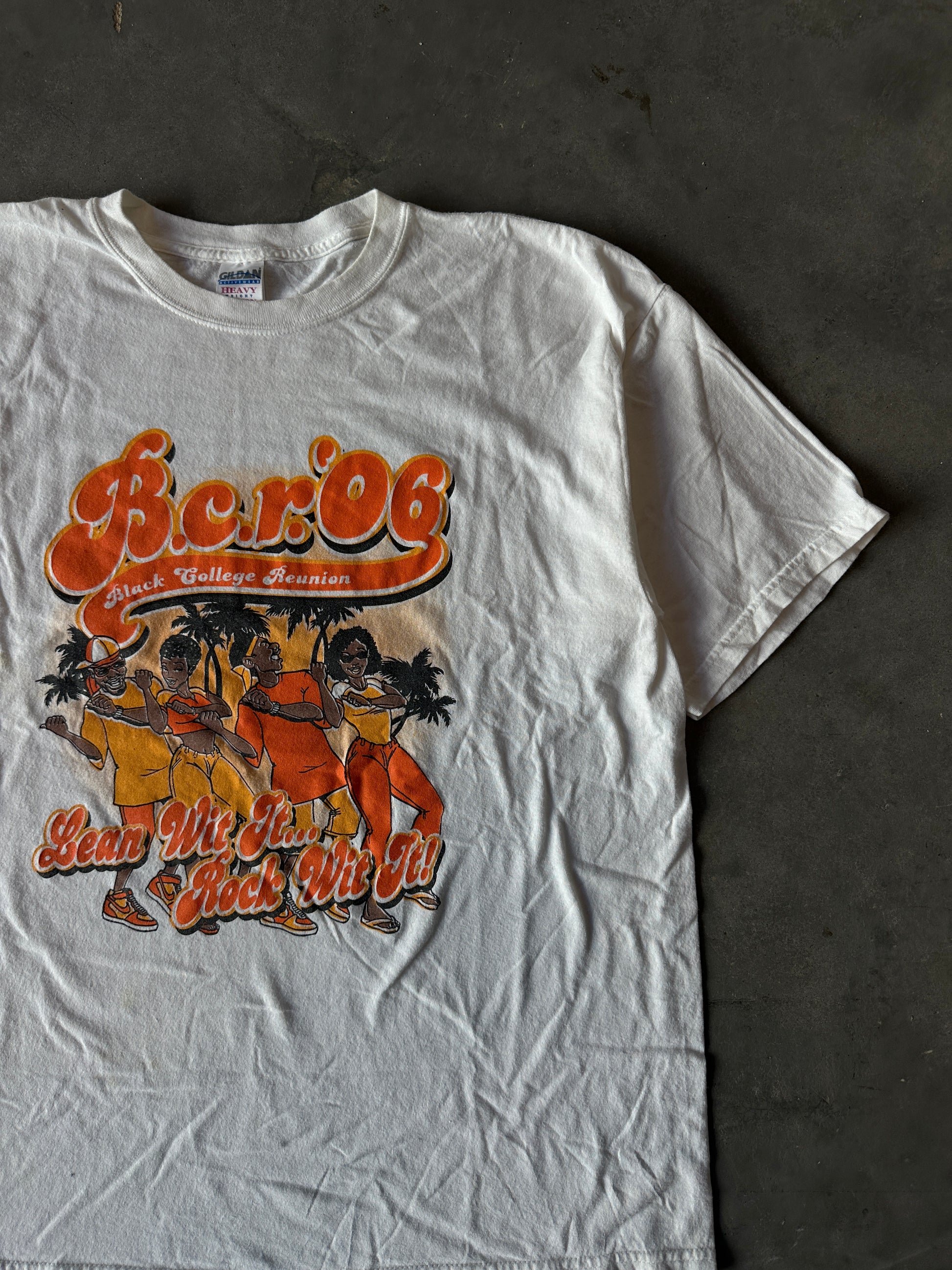 2006 Black College Reunion Lean Wit It Rock Wit It! Daytona Beach Florida Vintage Tee (XL)
