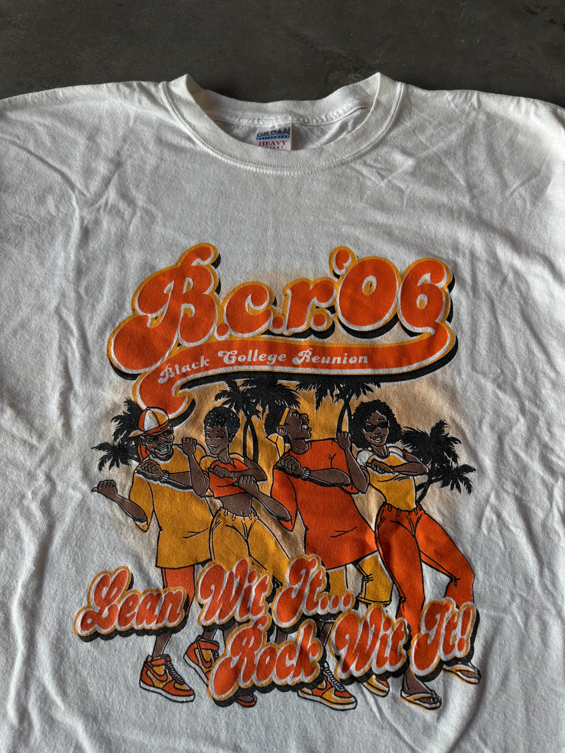 2006 Black College Reunion Lean Wit It Rock Wit It! Daytona Beach Florida Vintage Tee (XL)