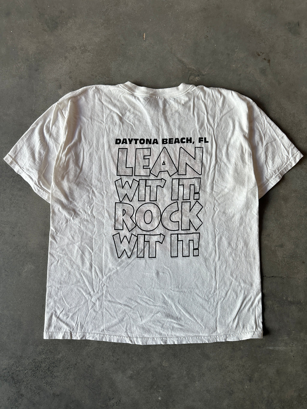 2006 Black College Reunion Lean Wit It Rock Wit It! Daytona Beach Florida Vintage Tee (XL)