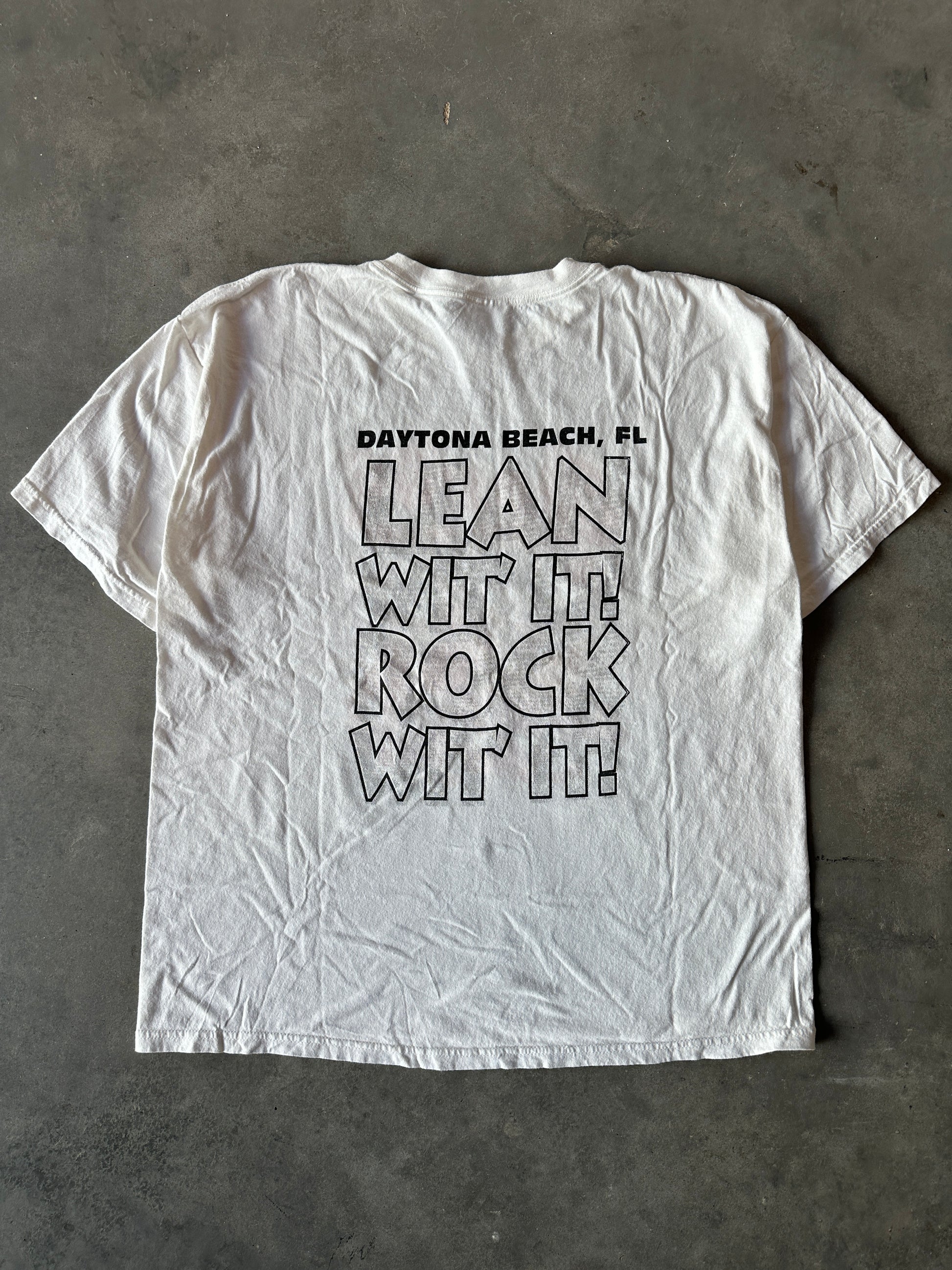 2006 Black College Reunion Lean Wit It Rock Wit It! Daytona Beach Florida Vintage Tee (XL)