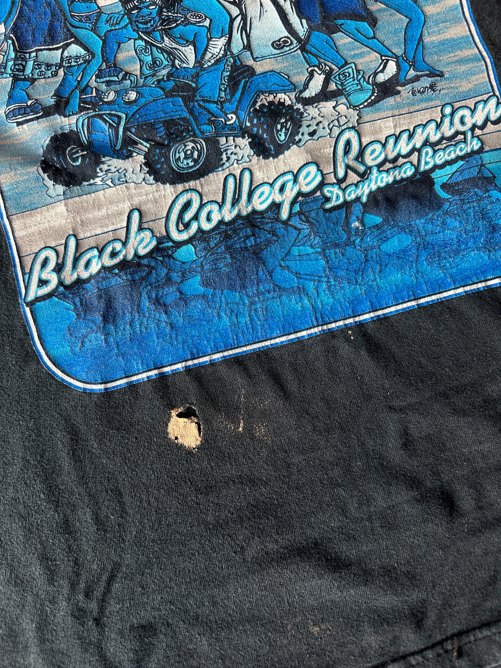 2002 Black College Reunion Daytona Beach "All About Them Benjamins" Vintage Tee (Large)