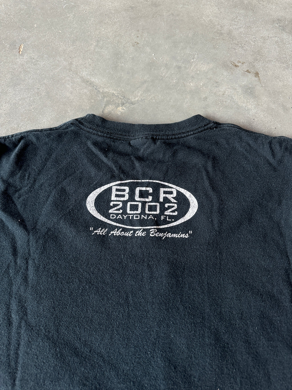 2002 Black College Reunion Daytona Beach "All About Them Benjamins" Vintage Tee (Large)