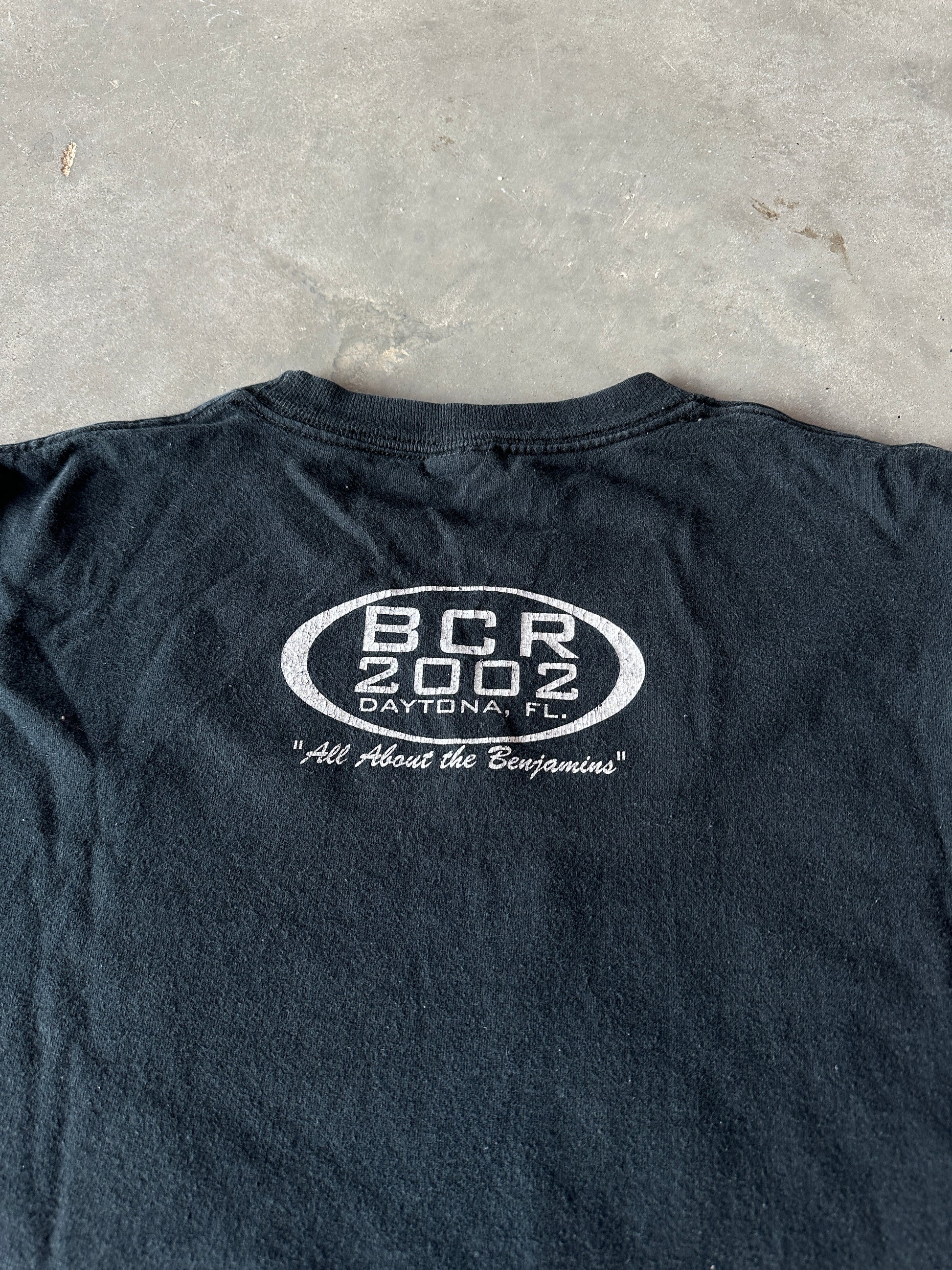 2002 Black College Reunion Daytona Beach "All About Them Benjamins" Vintage Tee (Large)