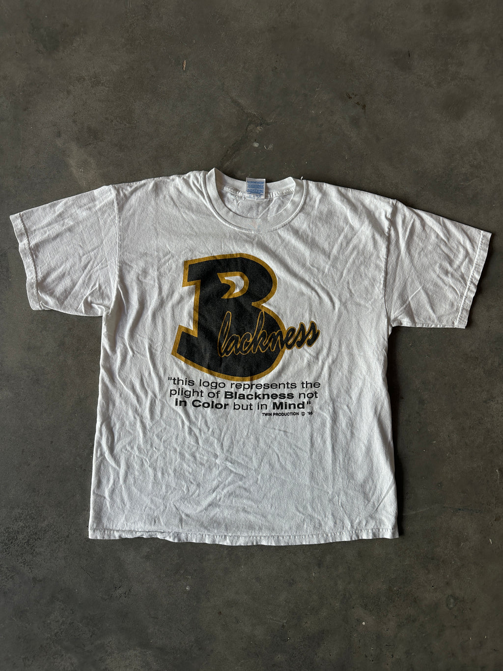 1995 Black Empowerment "Blackness Not in Color but In Mind" HBCU Tribute Vintage Tee (XL)