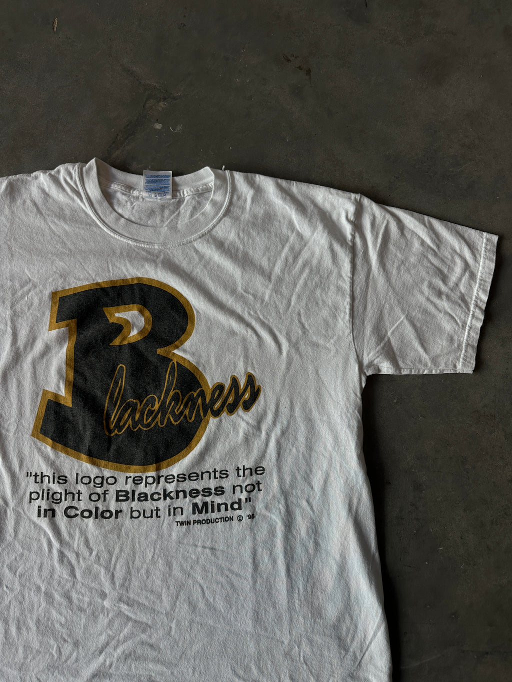 1995 Black Empowerment "Blackness Not in Color but In Mind" HBCU Tribute Vintage Tee (XL)