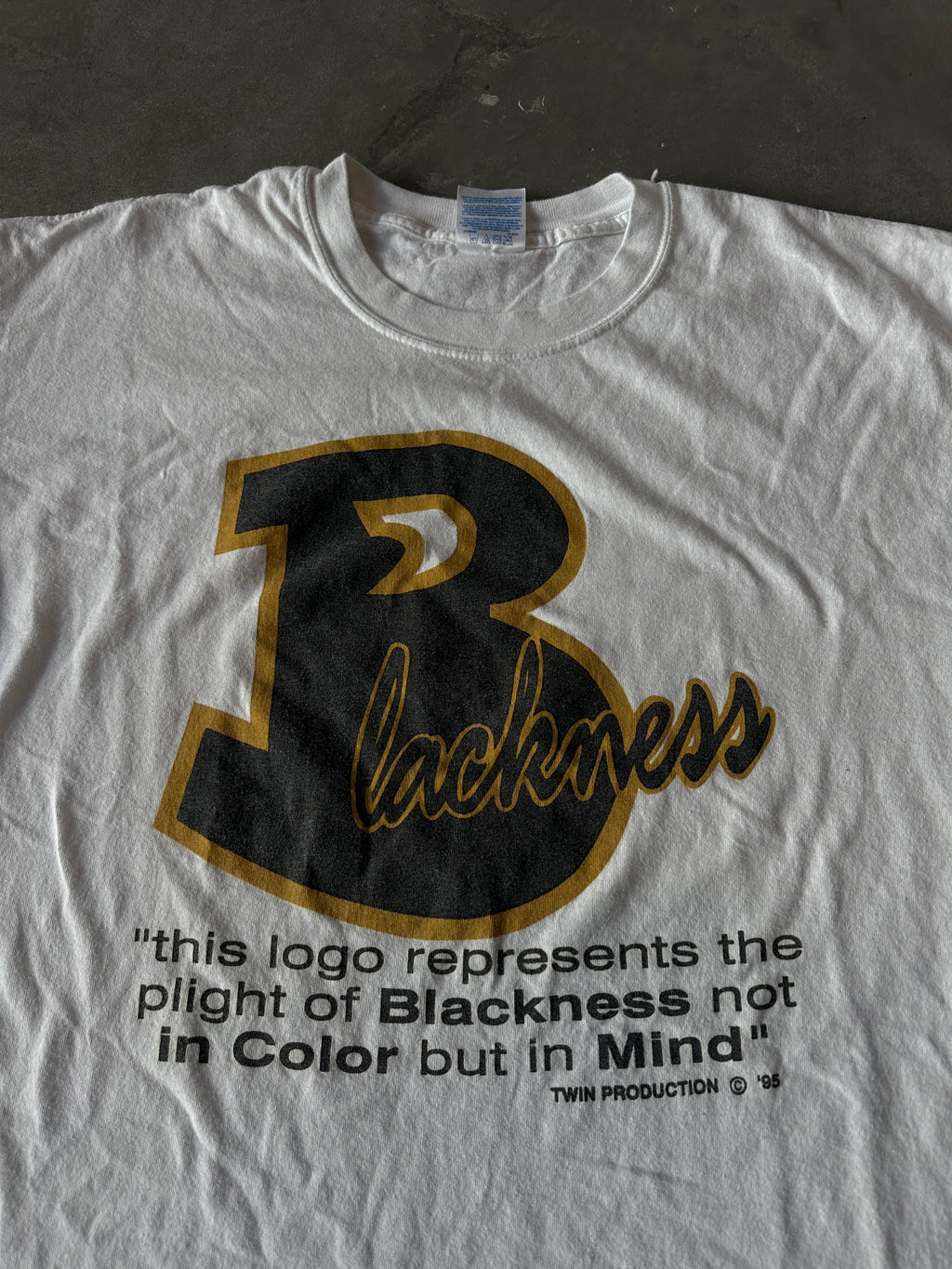 1995 Black Empowerment "Blackness Not in Color but In Mind" HBCU Tribute Vintage Tee (XL)