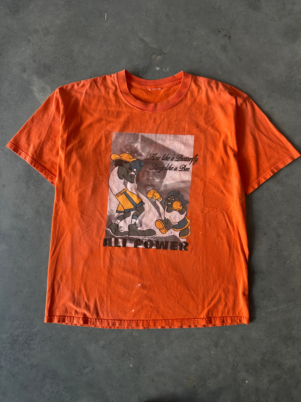 00’s Muhammad Ali “Ali Power” Fat Albert Vintage Tee (XL)