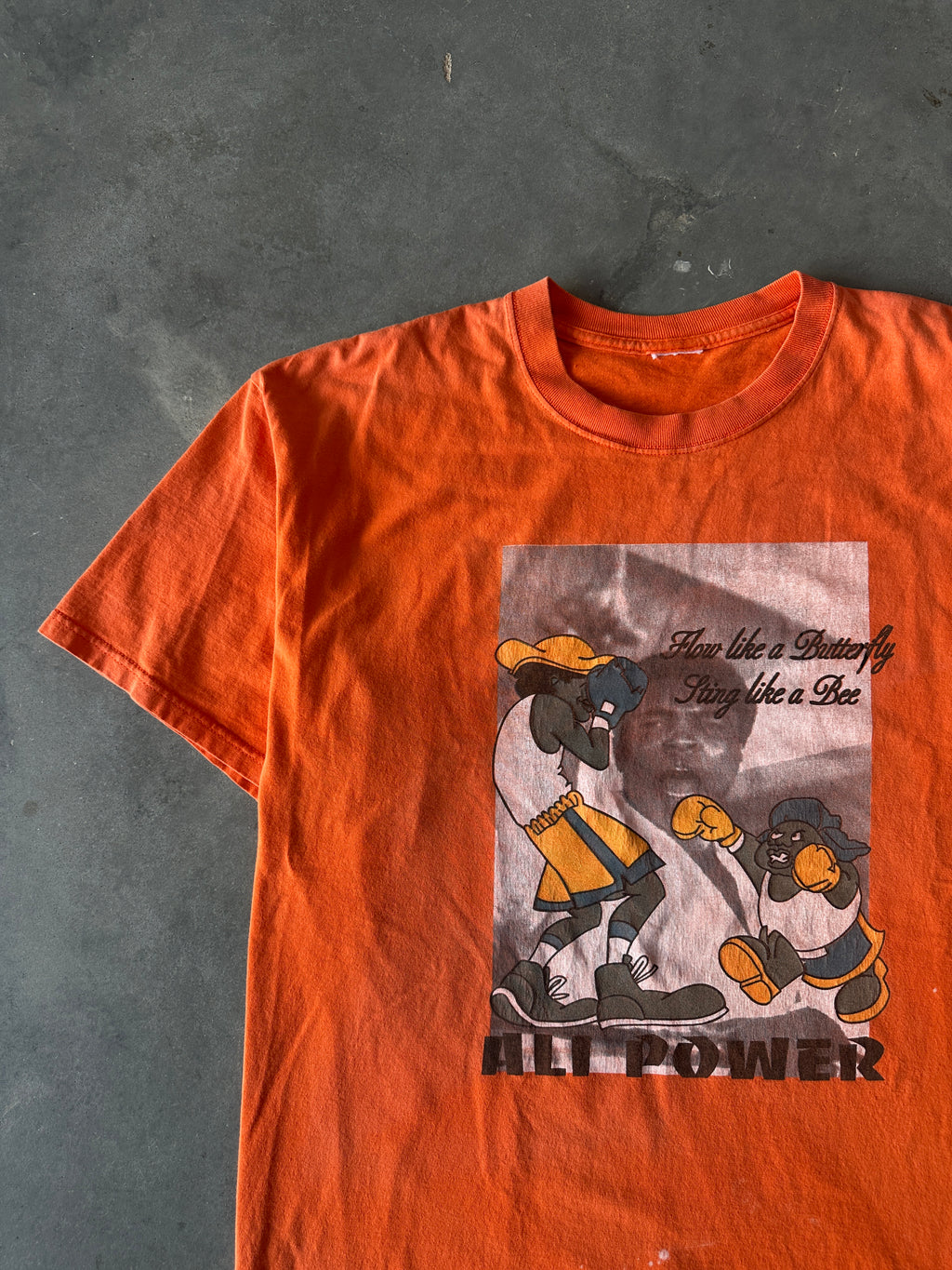 00’s Muhammad Ali “Ali Power” Fat Albert Vintage Tee (XL)