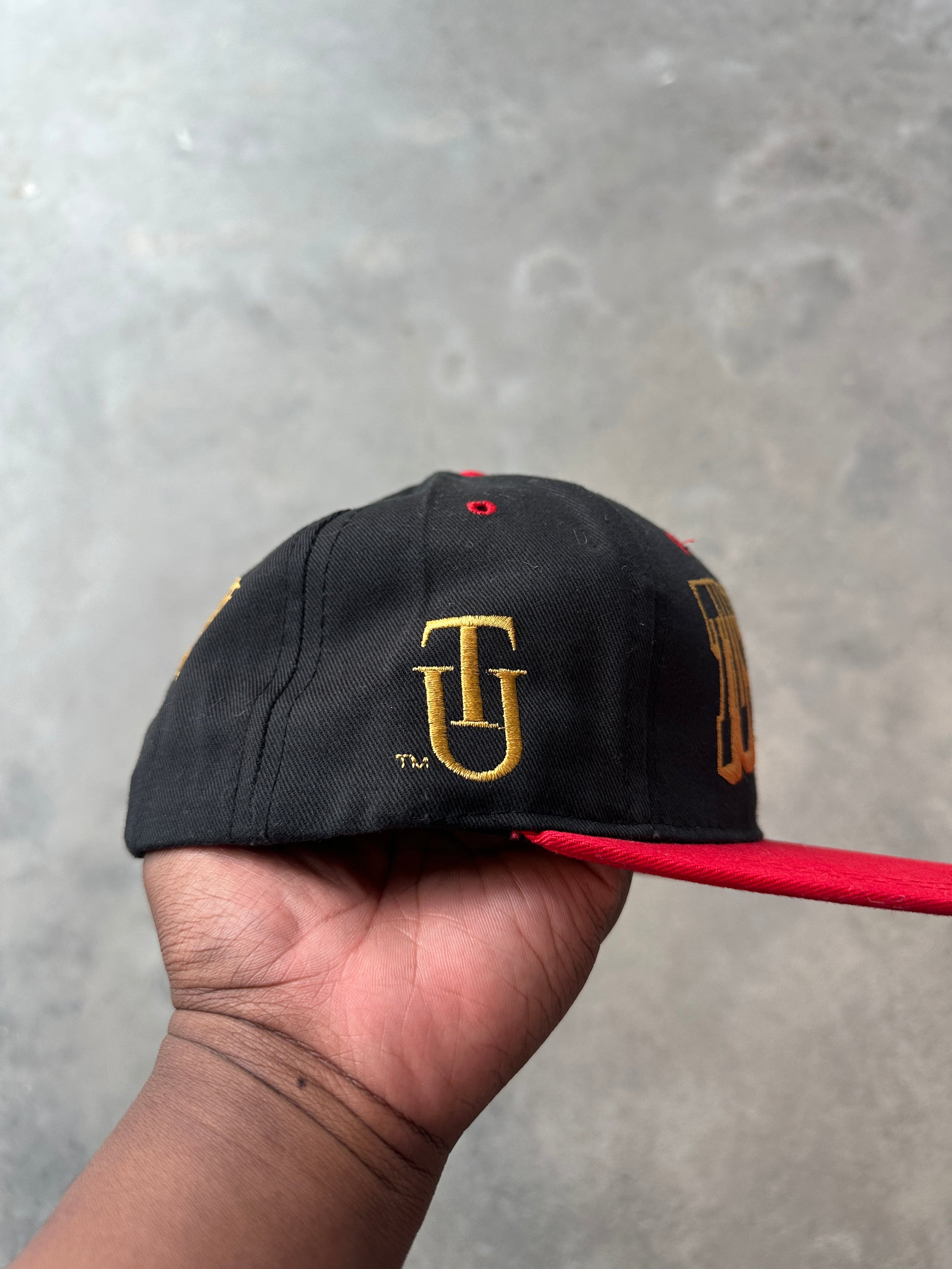 90’s Tuskegee University TU Golden Tigers RARE Embroidered Vintage HBCU Snapback Hat Brand New-Deadstock (OSFA)