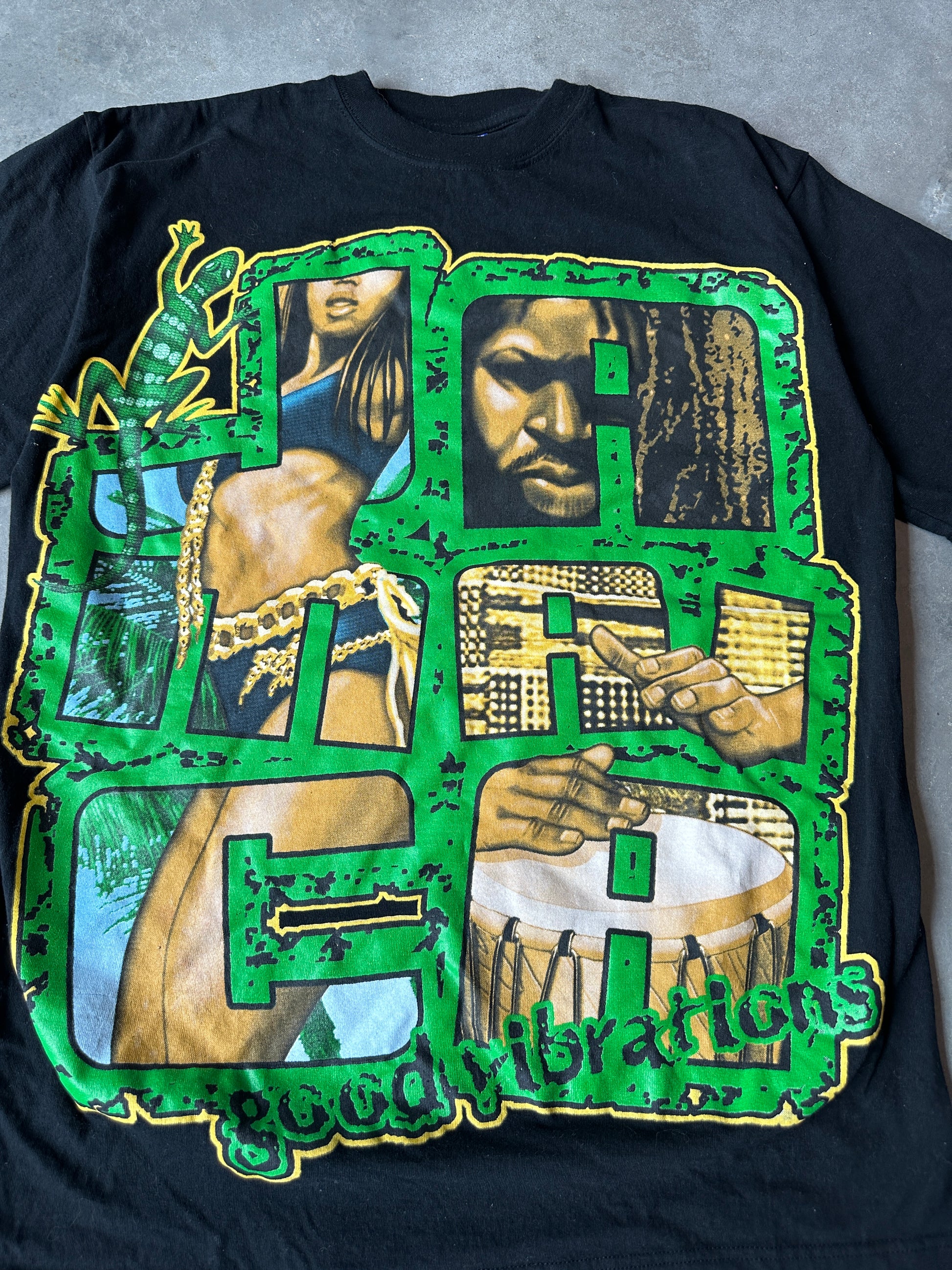 00s Jamaica Good Vibrations Vintage Lifestyle Tee (XL)