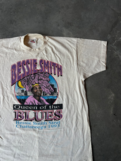 1993 Bessie Smith Queen of the Blues Chattanooga Tan Vintage Music Tee (XL)