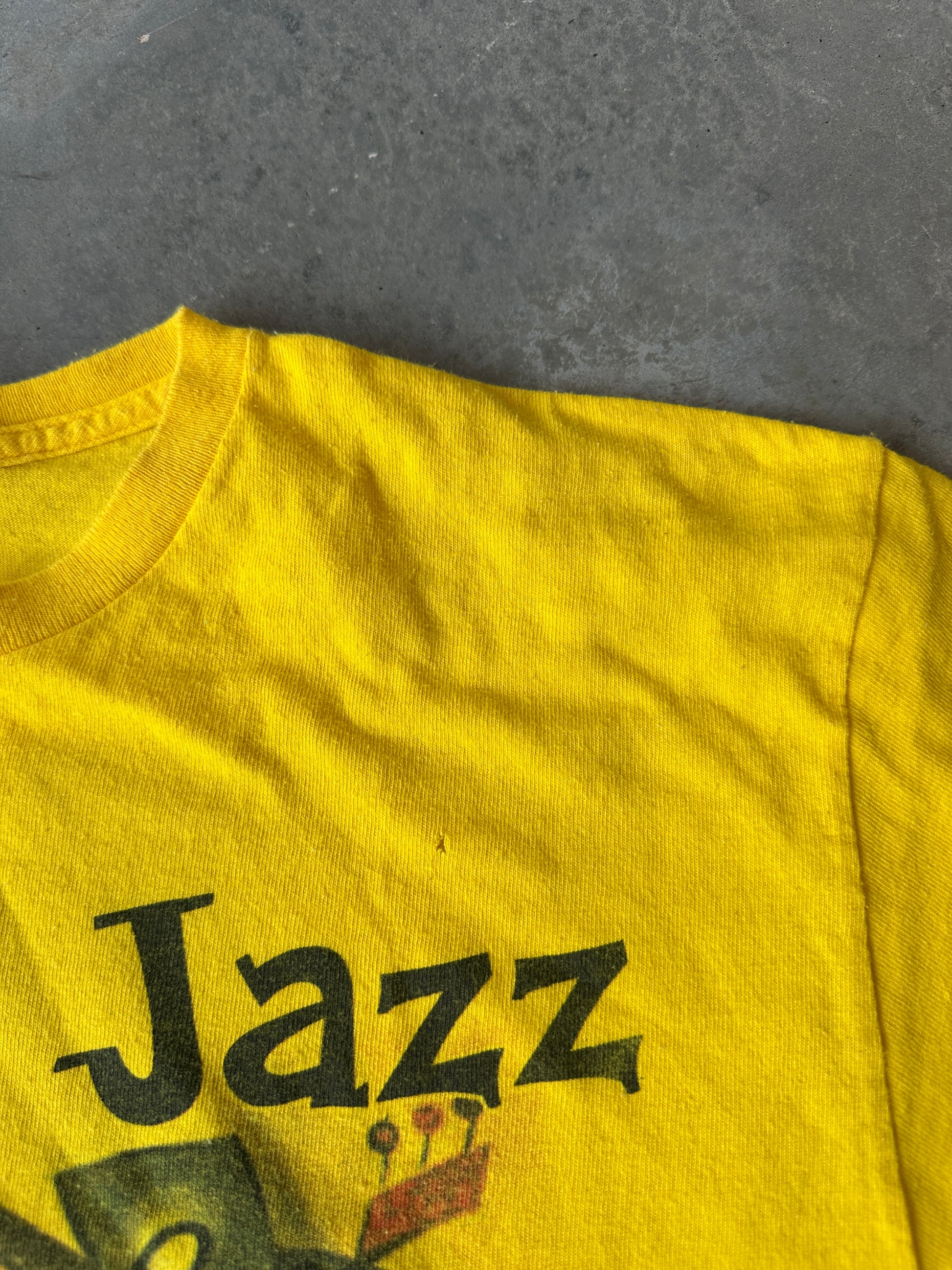00's Capital Jazz Fest "Cool Jazz & Soul" Artist Collage Vintage Music Tee (Large)