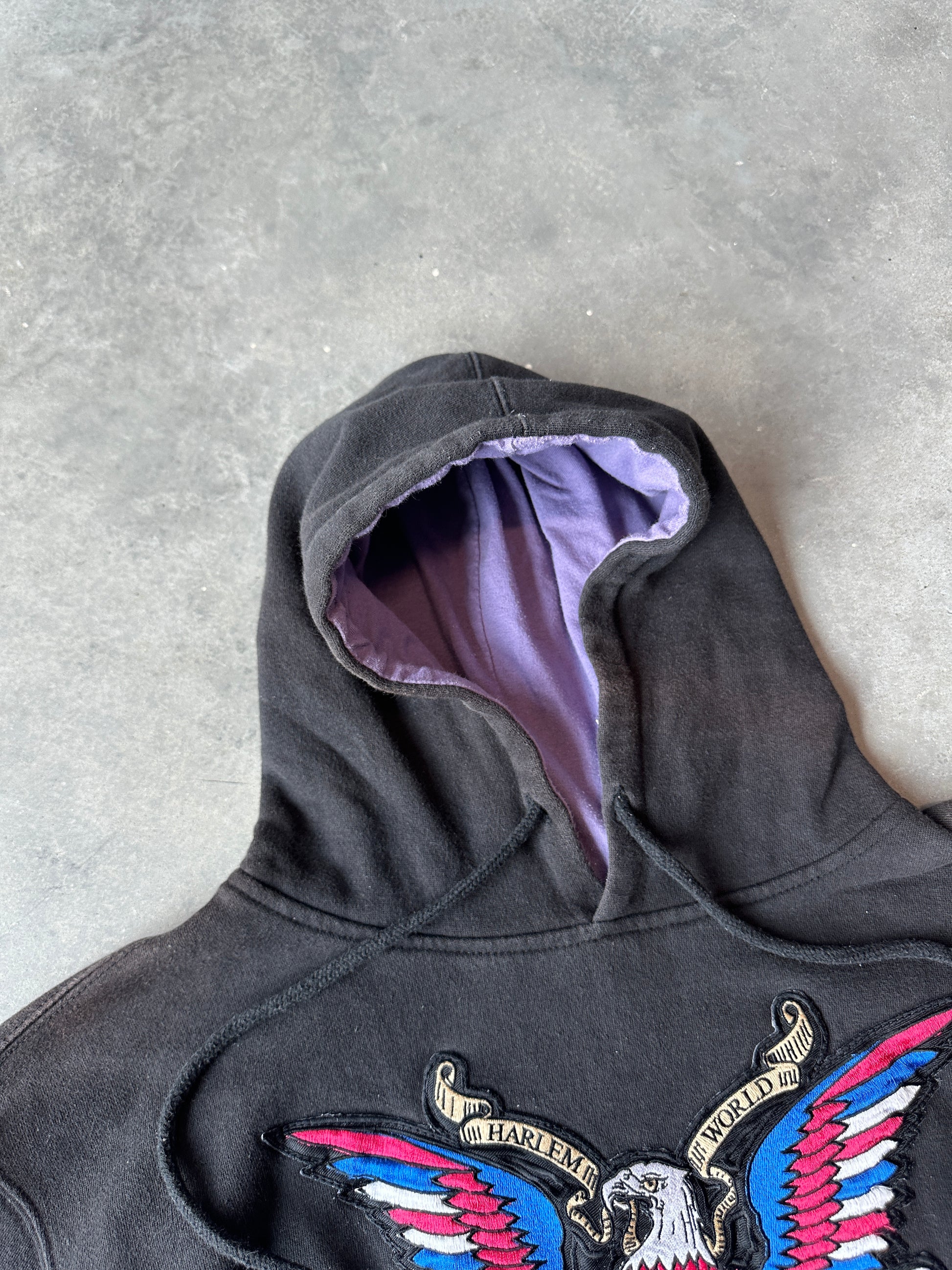 00’s Dipset Diplomats Members Faded Vintage Hip Hop Music Hoodie Sweatshirt (Large)