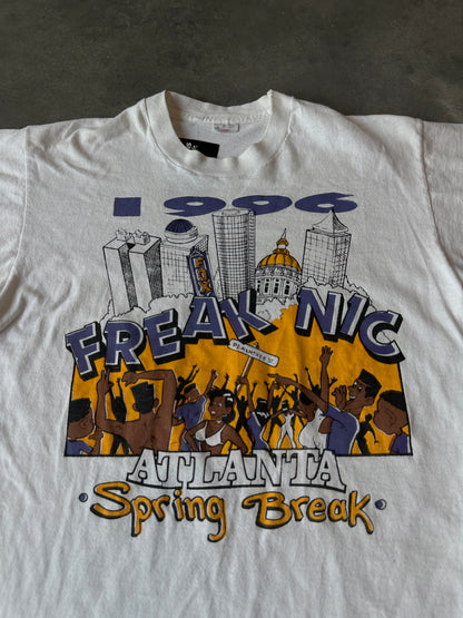 1996 Freaknic Atlanta Spring Break ‘The Freak In You Brings Out The Freak In Me’ Rare Vintage Cartoon Tee (Large)