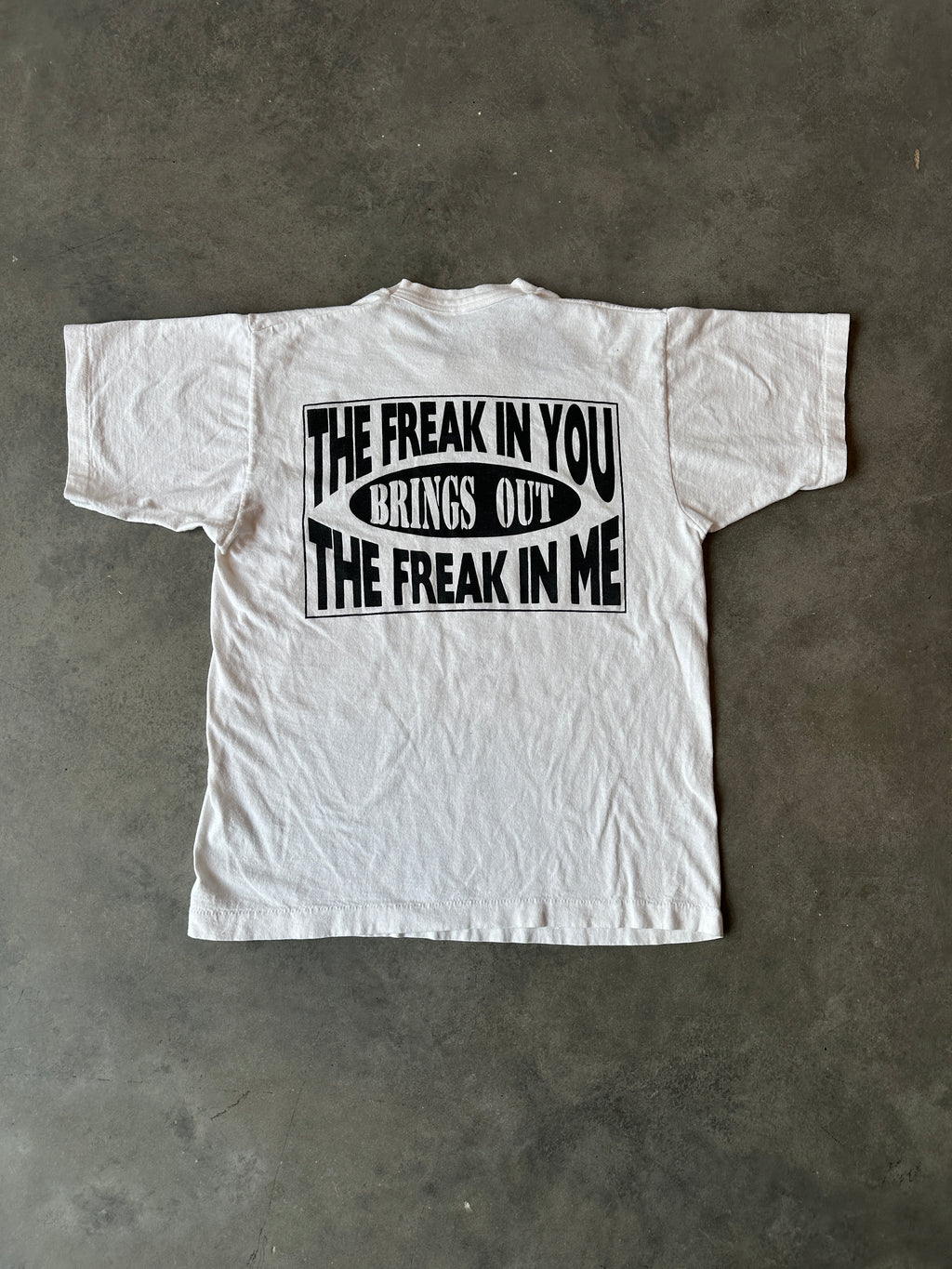 1996 Freaknic Atlanta Spring Break ‘The Freak In You Brings Out The Freak In Me’ Rare Vintage Cartoon Tee (Large)