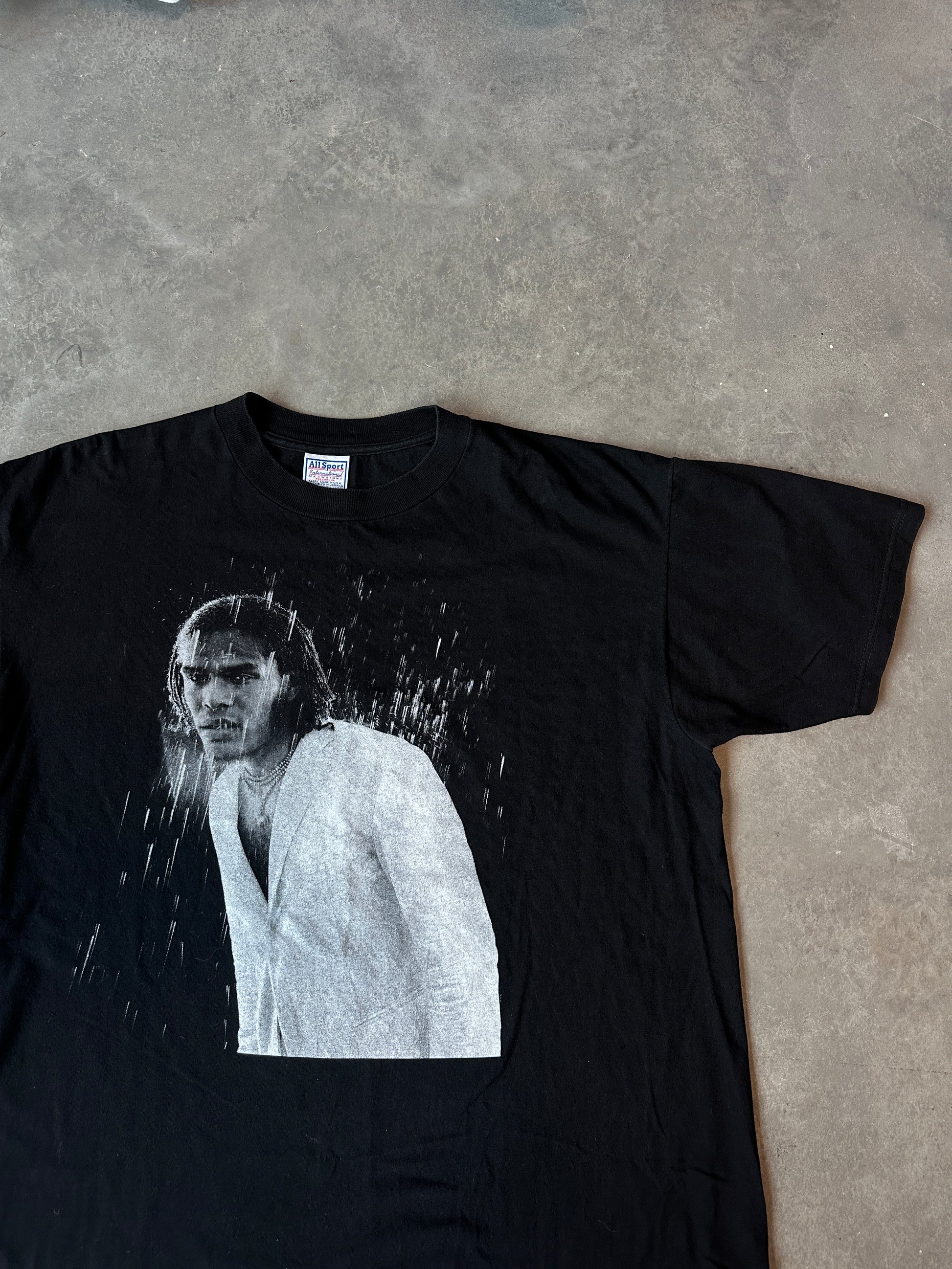 90’s Maxwell Rainfall R&B Music Artist Tour Vintage Rap Tee (XL)